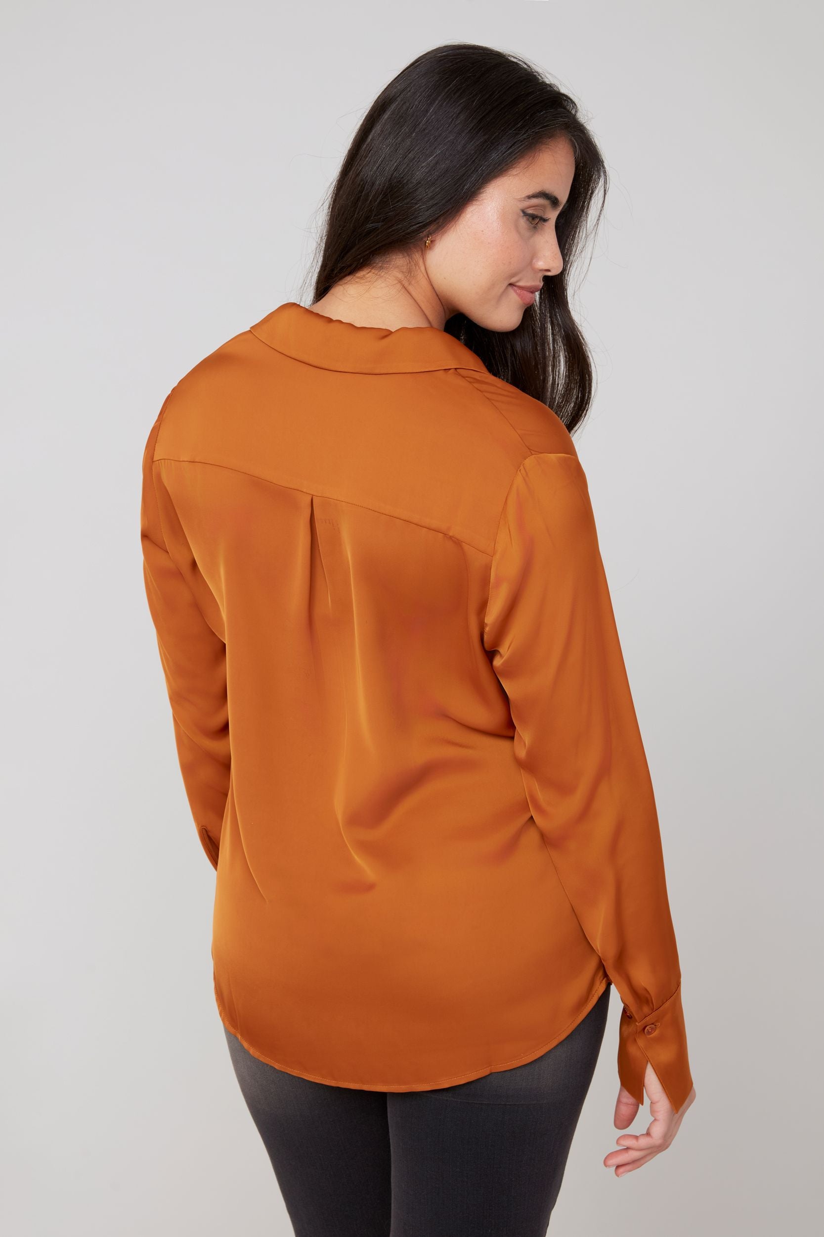 The Daphne Blouse - Bronze