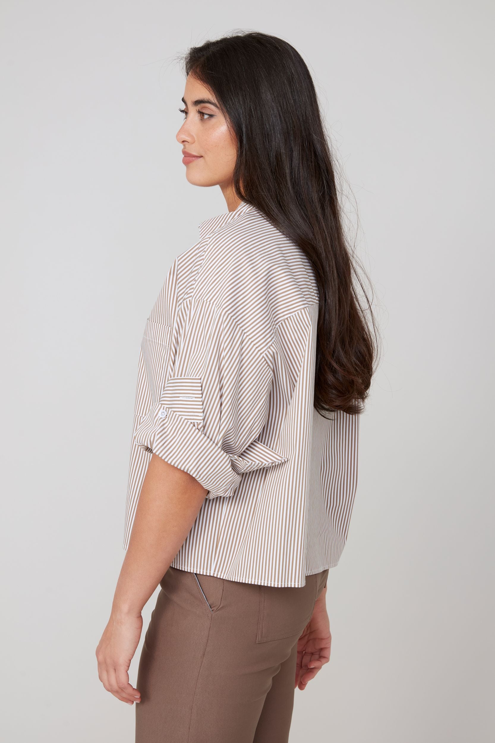 The New Daily Blouse - Tan