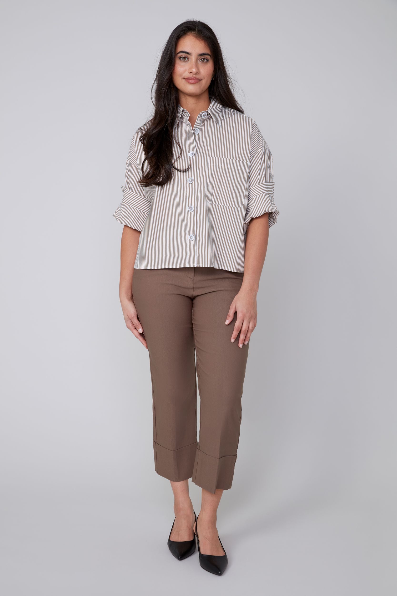 The New Daily Blouse - Tan