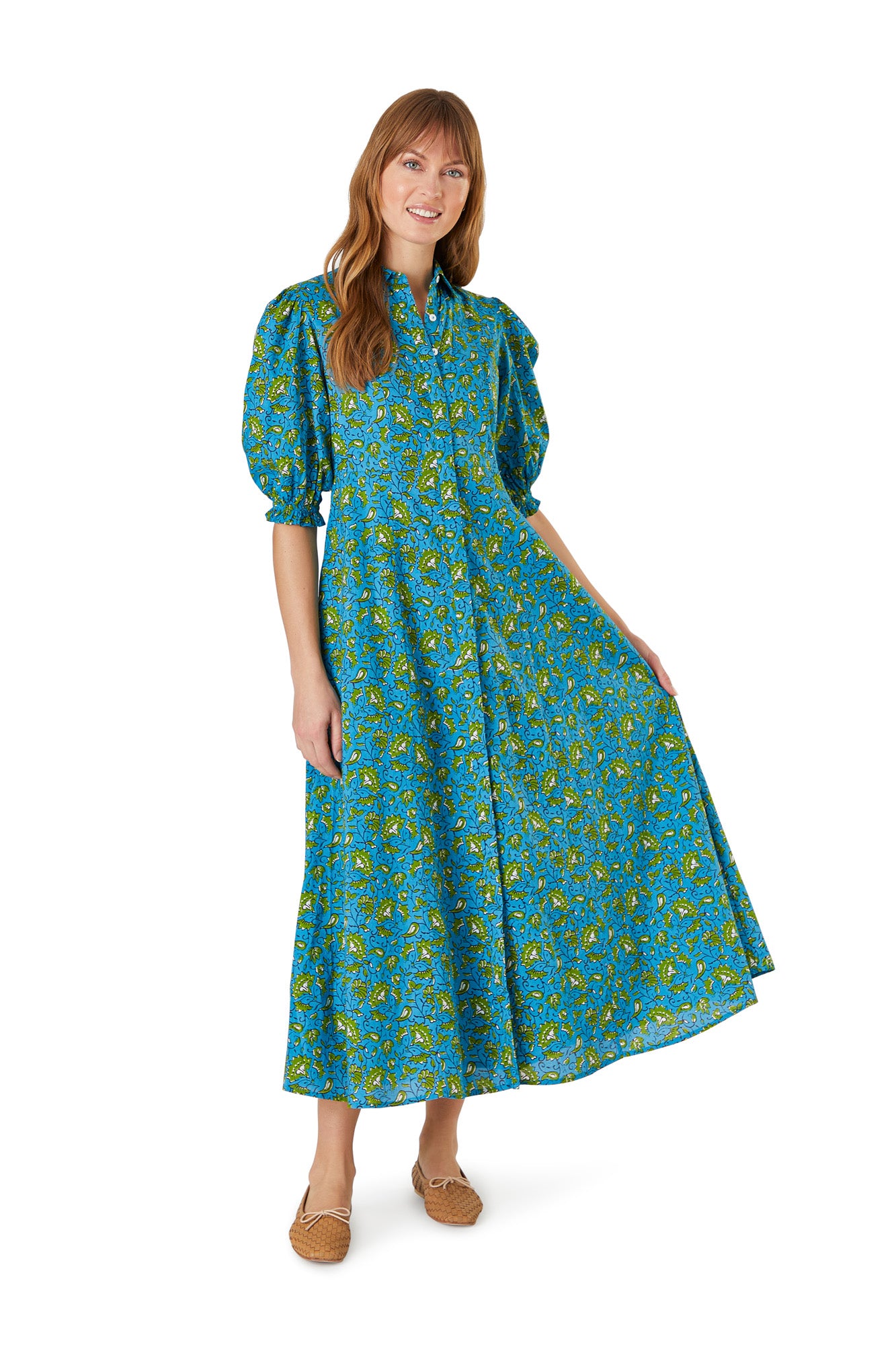 Rosie Shirtdress - Kalamankari