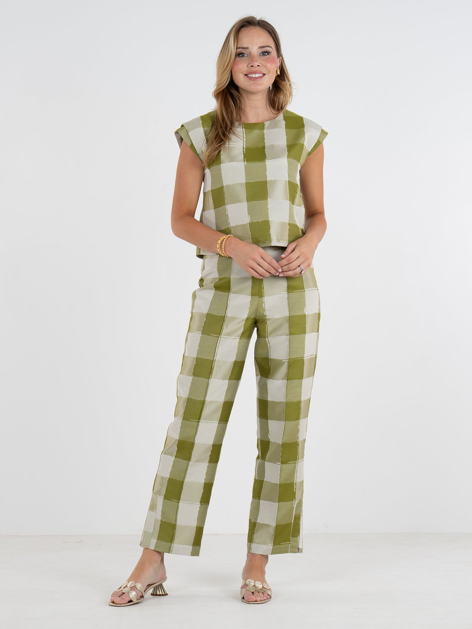 Ruby Tank - Gingham