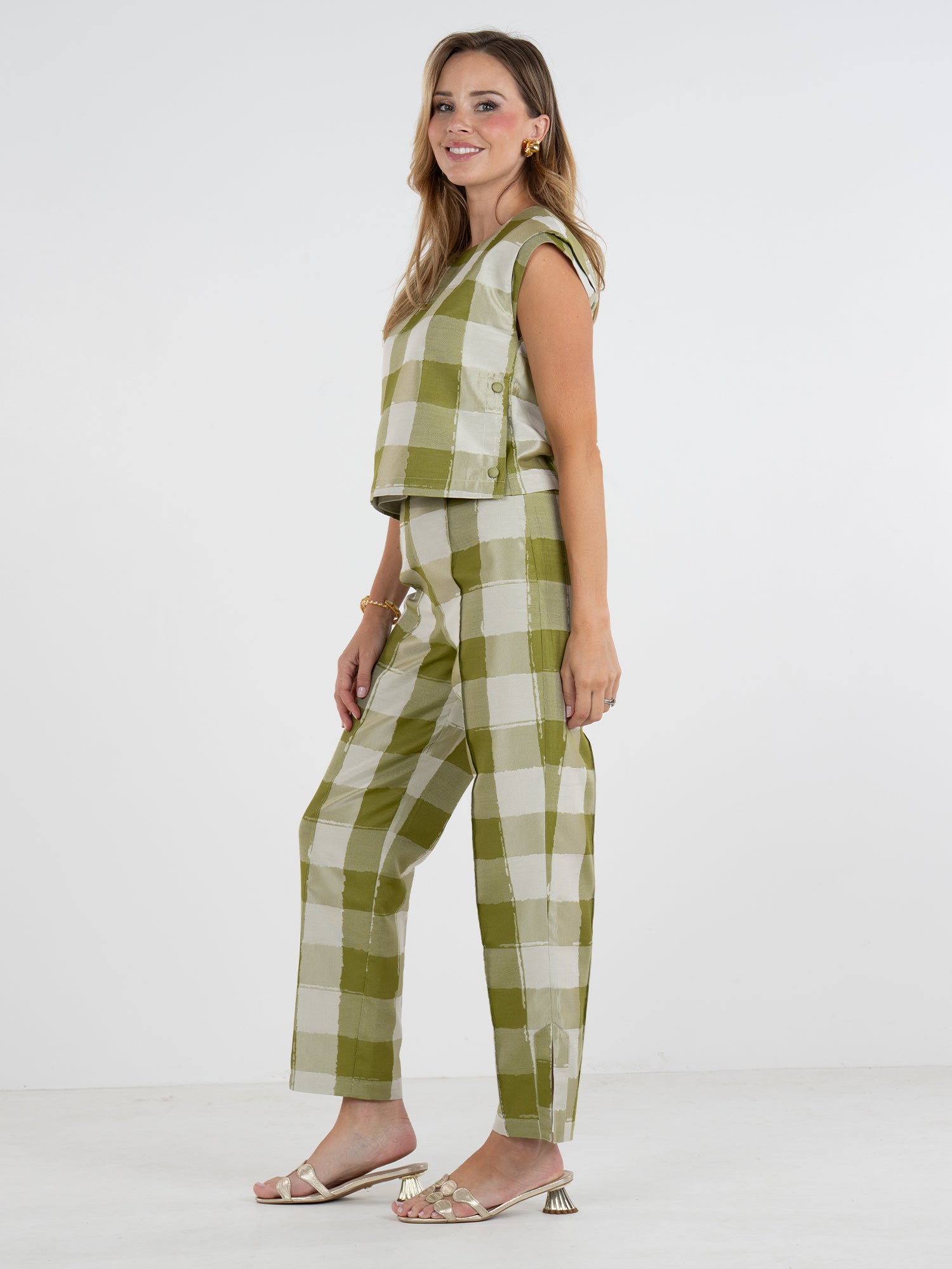 Ruby Tank - Gingham