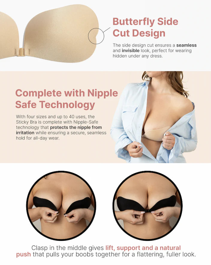 The Sticky Bra Nude — MeMe's JD Griffin