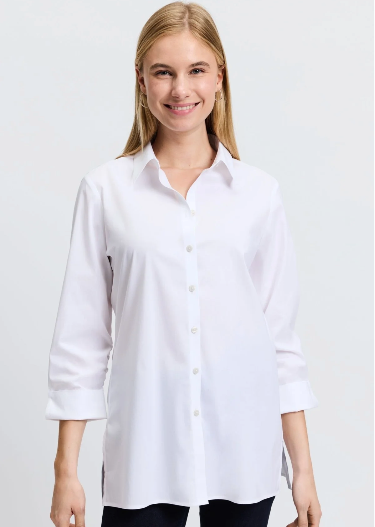 Evelyn Blouse- White