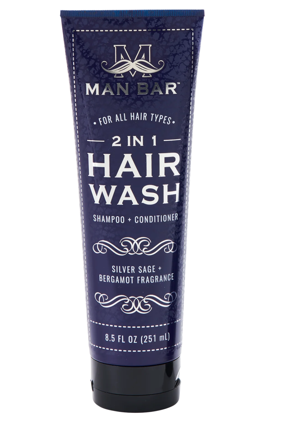 MAN BAR - 2-in-1 Hair Wash - Silver Sage & Bergamot