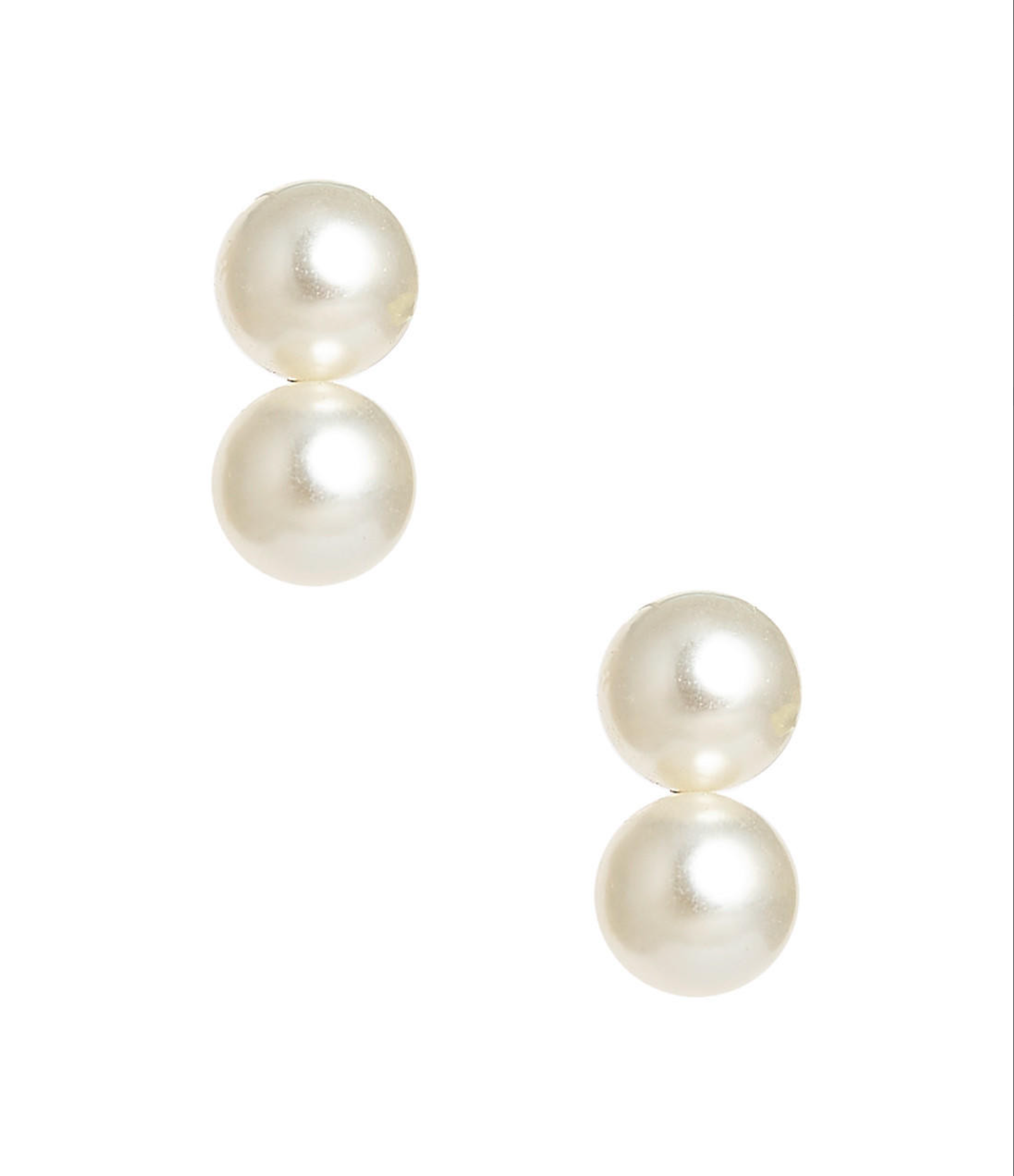 Large Belle - Double Pearl Earrings