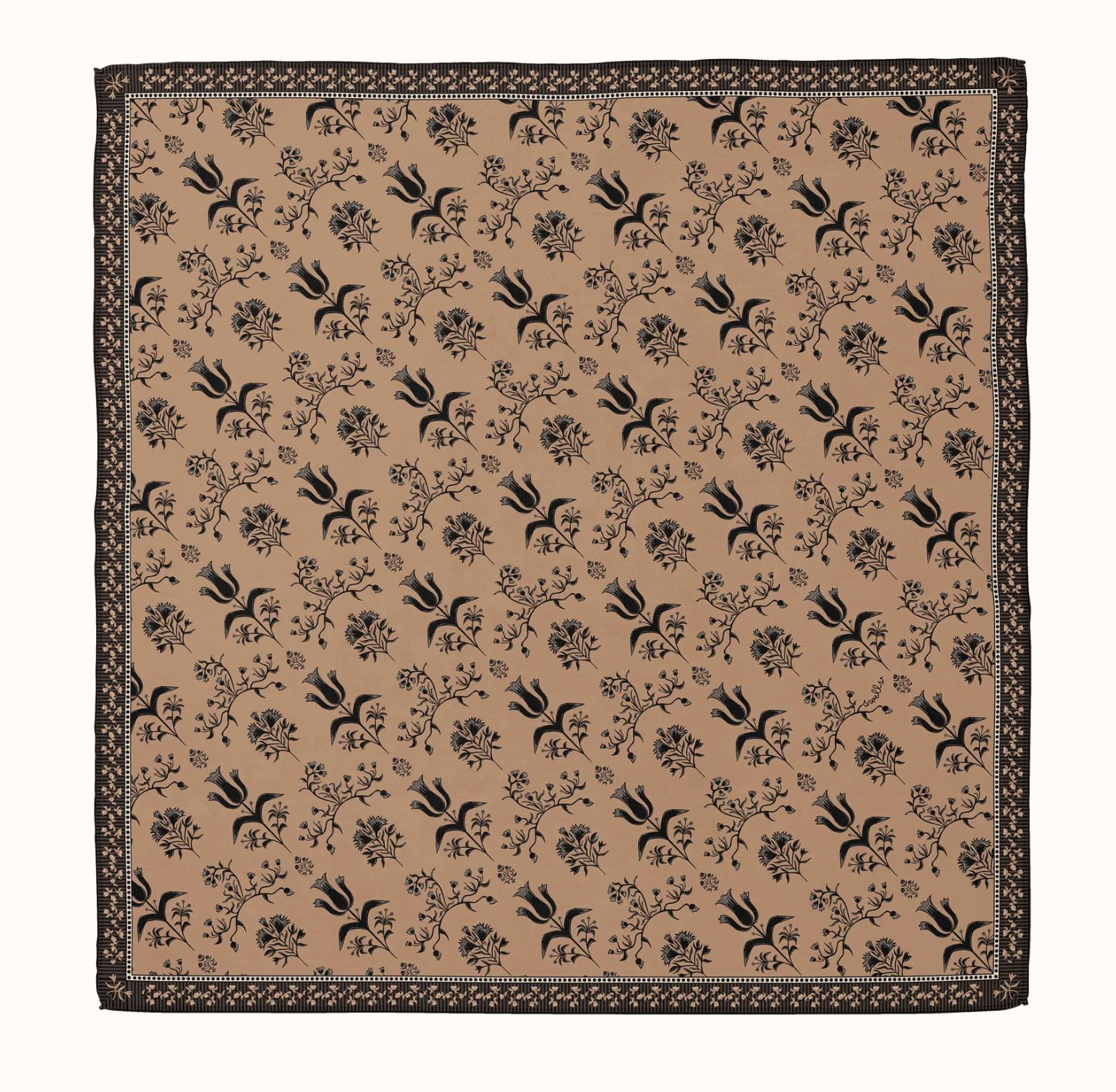 The Pepper Block Print Scarf