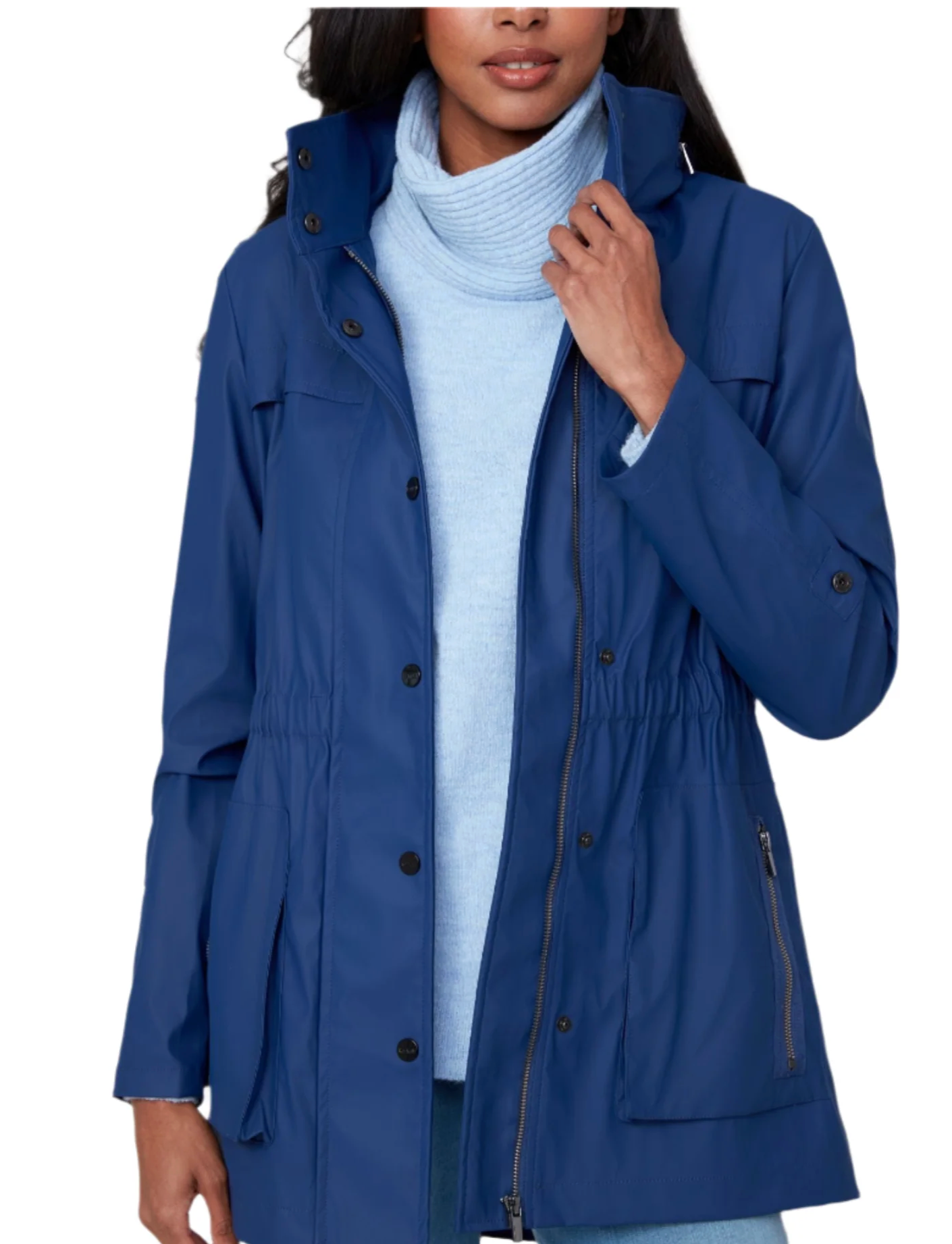 Knit Rain Jacket - Oxford