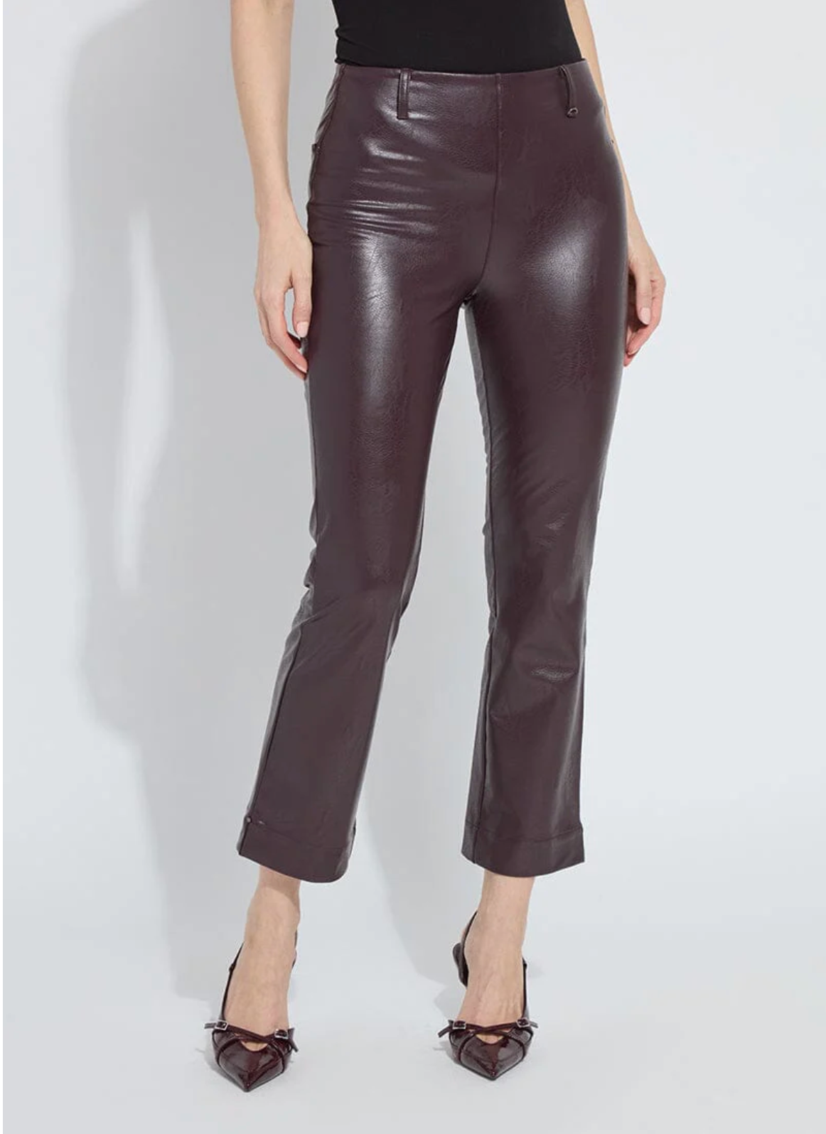 Percy Ankle Baby Boot Vegan Pant - Pinot Nior