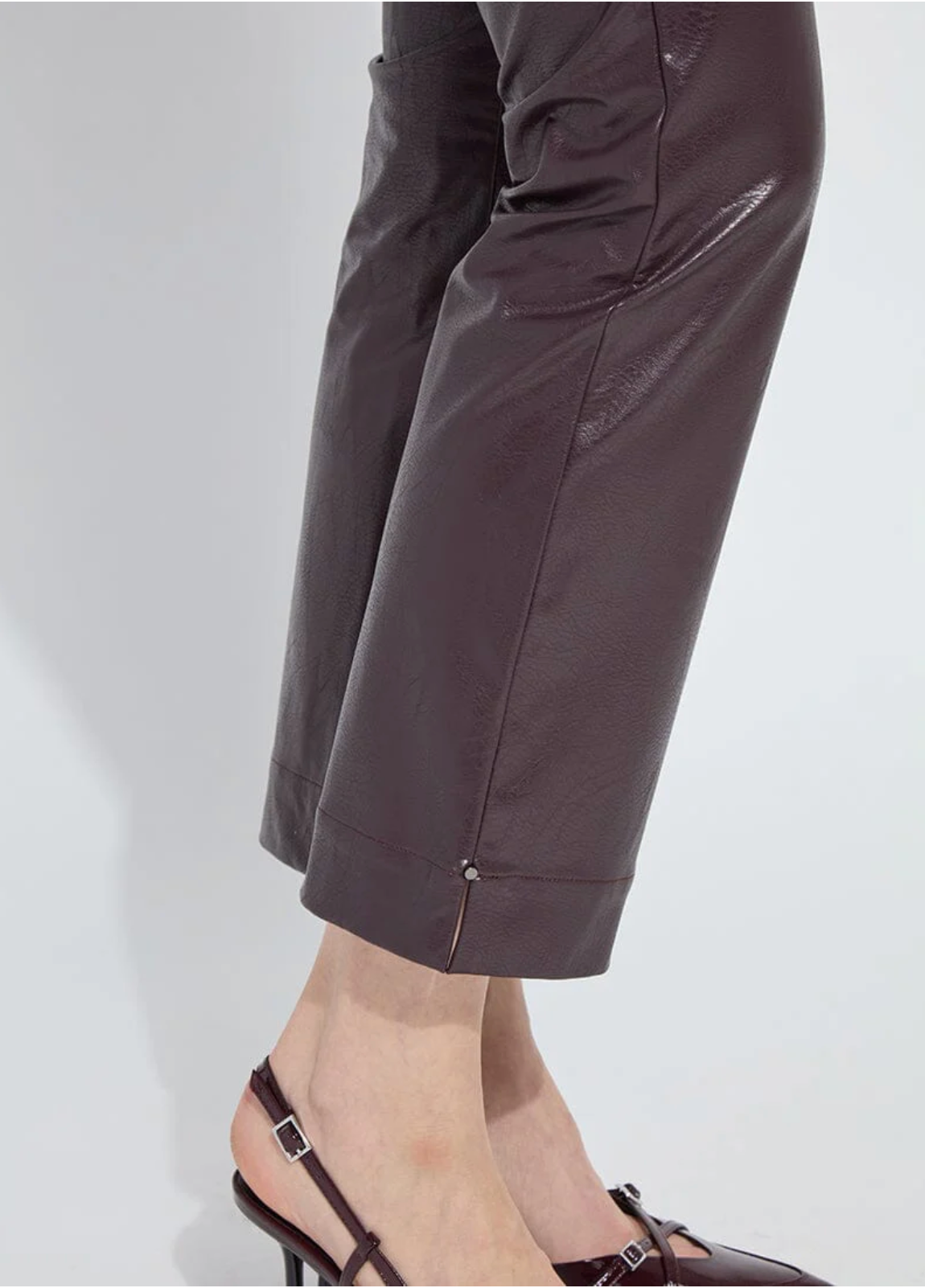 Percy Ankle Baby Boot Vegan Pant - Pinot Nior