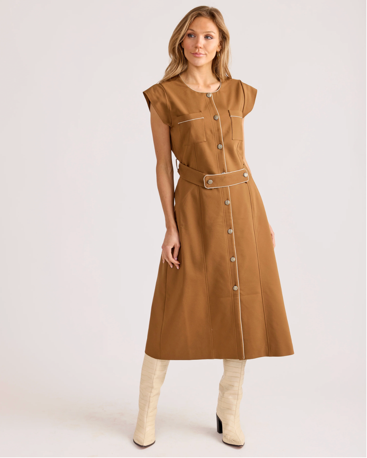 Collie Dress - Toffee