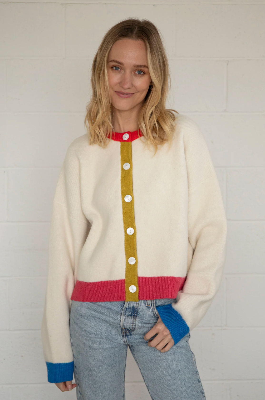 The Ronnie Cardigan - Cream