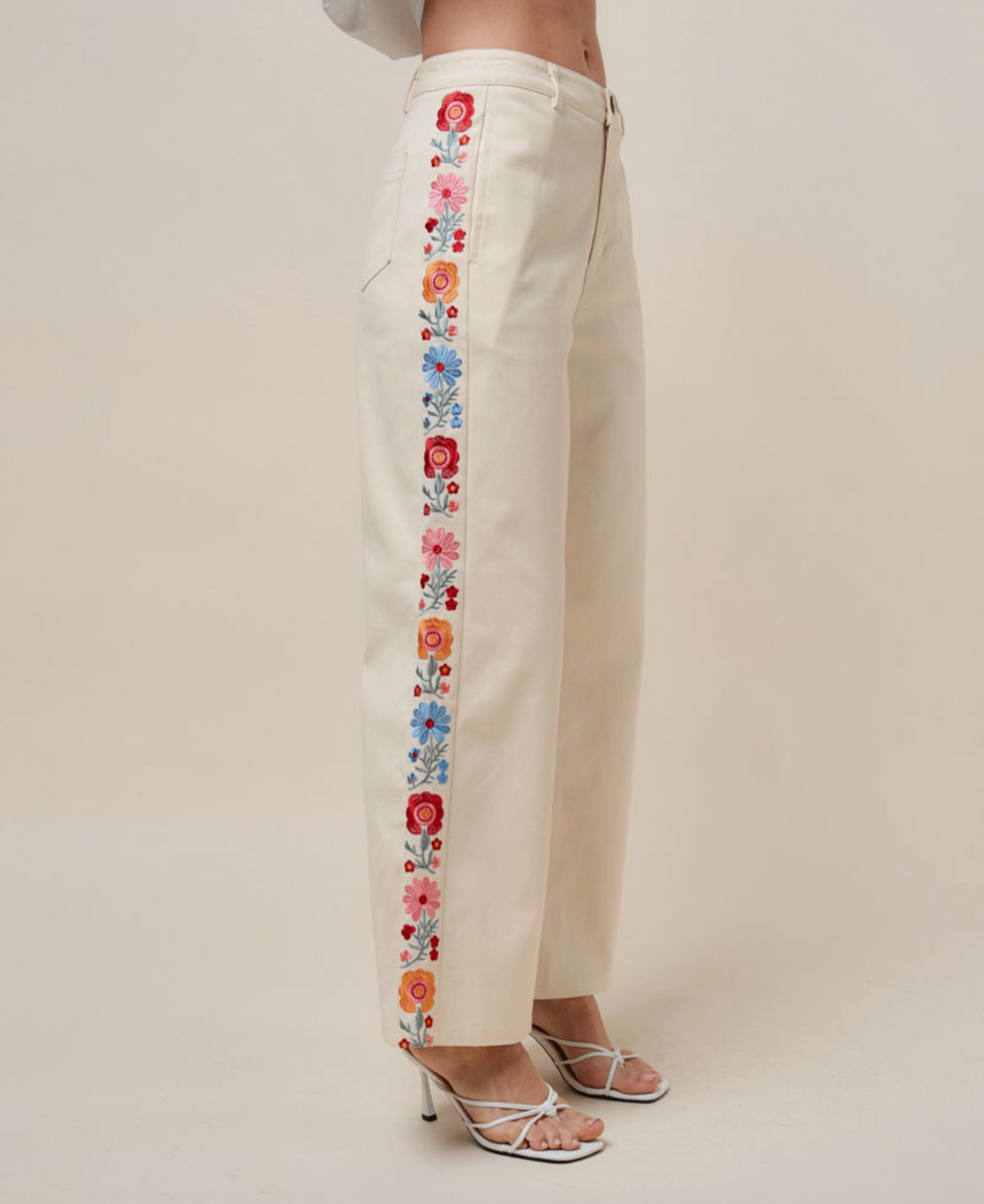 The Emma Embroidered Pant