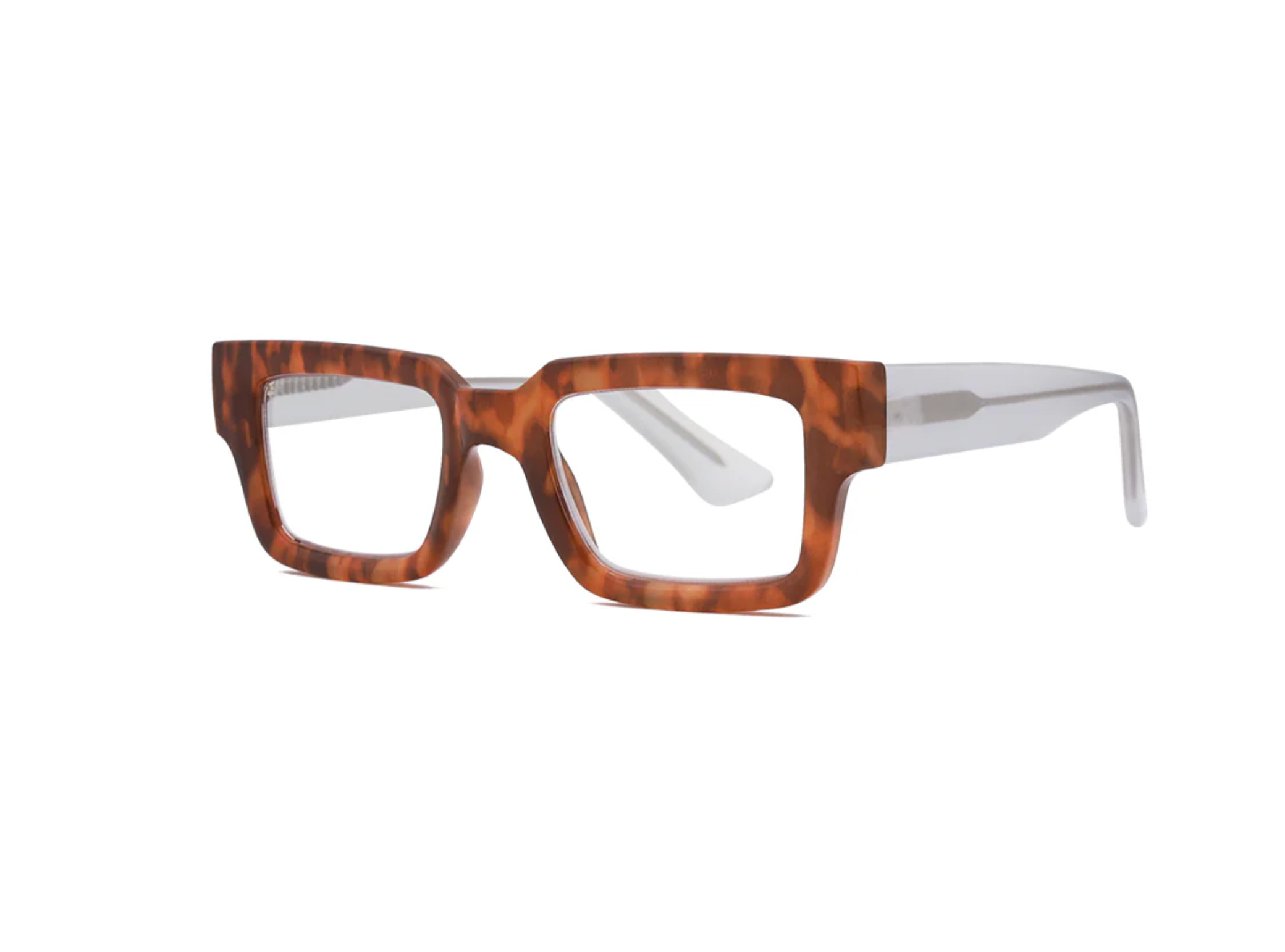 Jonah Reading Glasses - Amber Tortoise