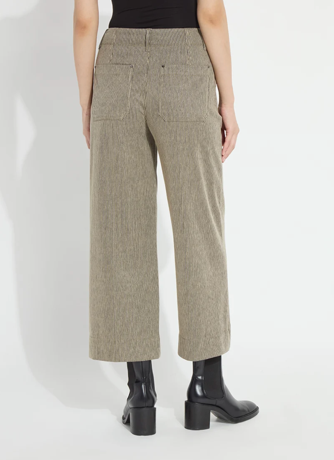 Clarke Wide Leg Denim - Everwood Sheen Line