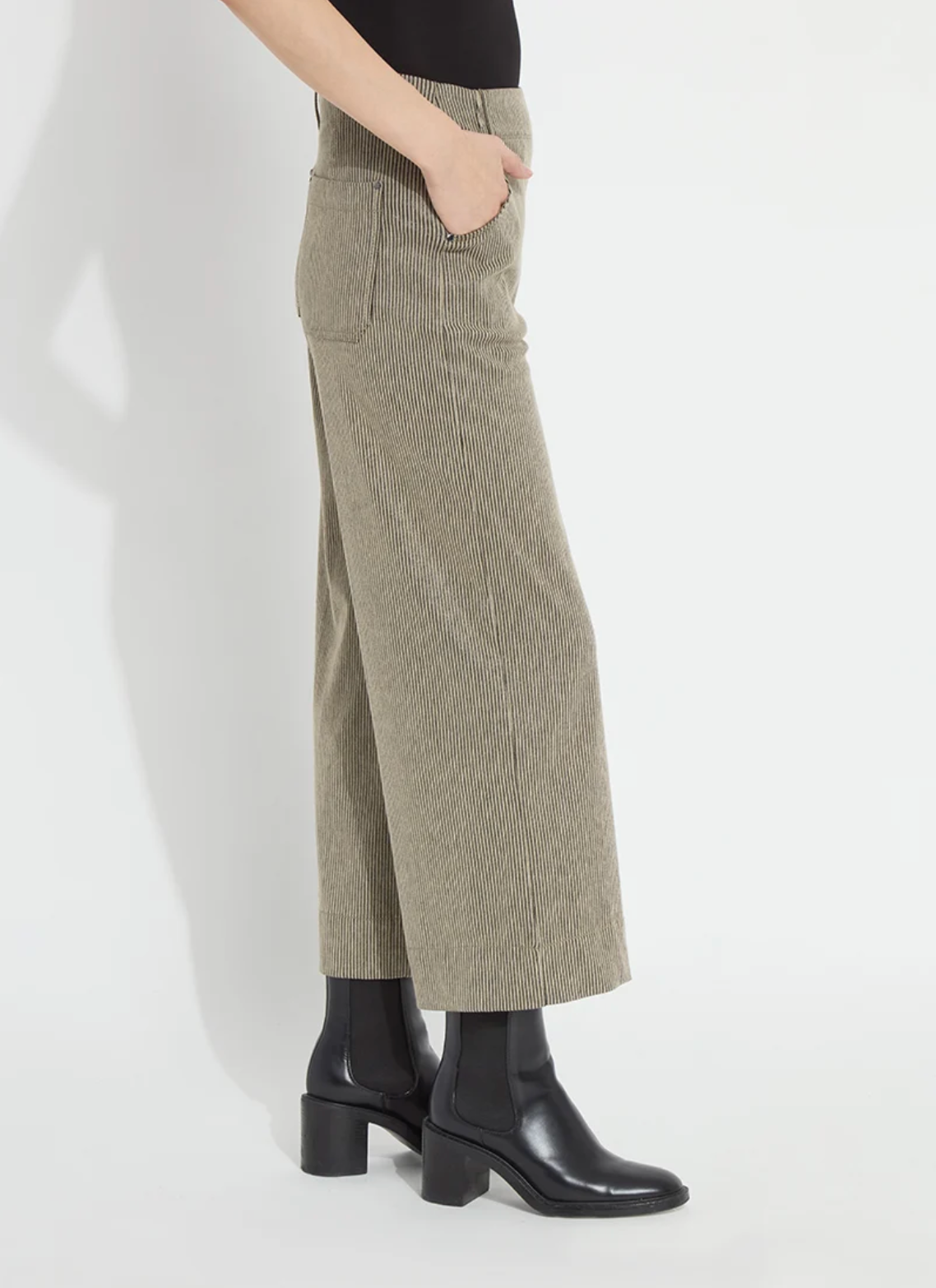 Clarke Wide Leg Denim - Everwood Sheen Line