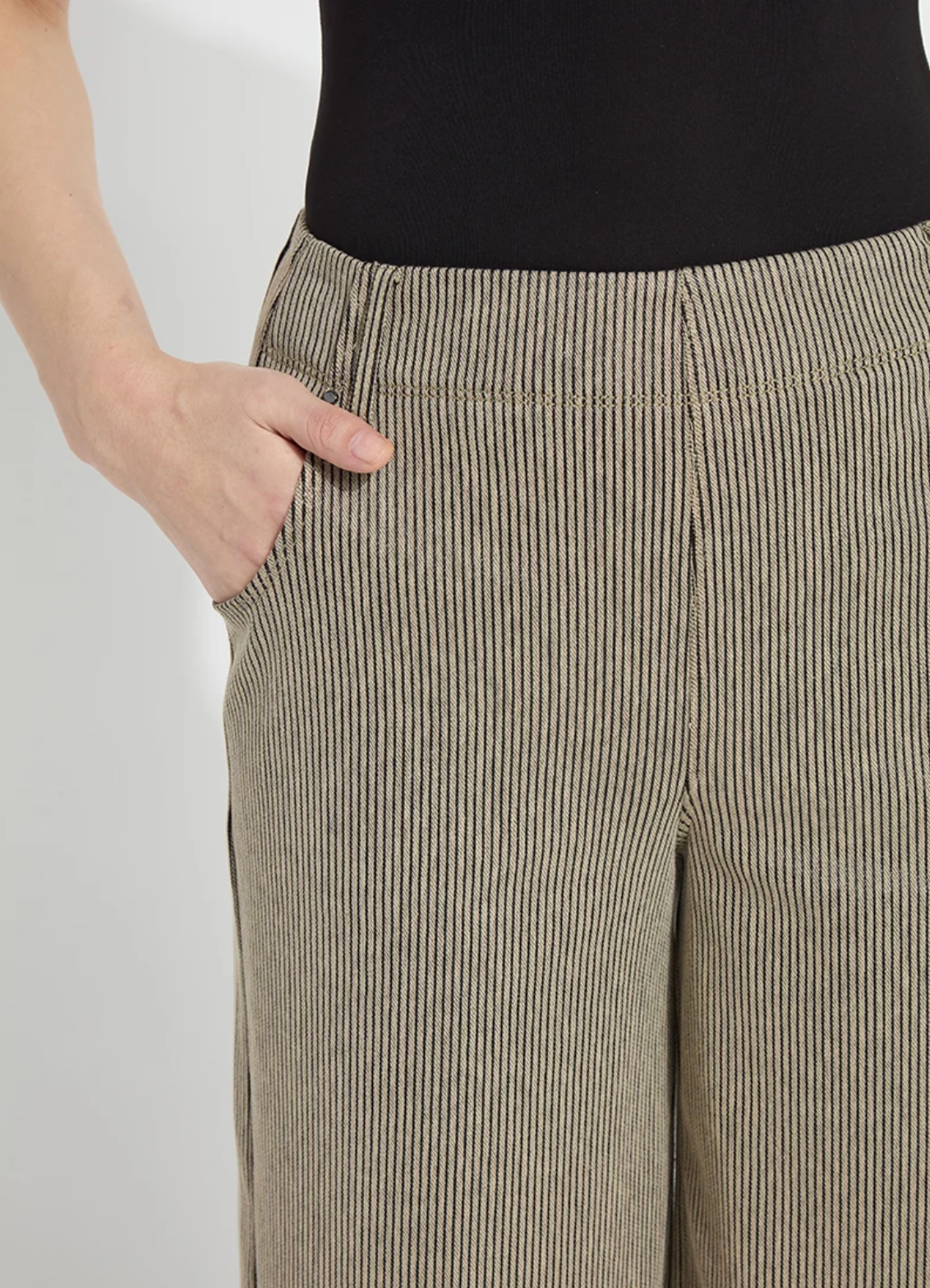 Clarke Wide Leg Denim - Everwood Sheen Line