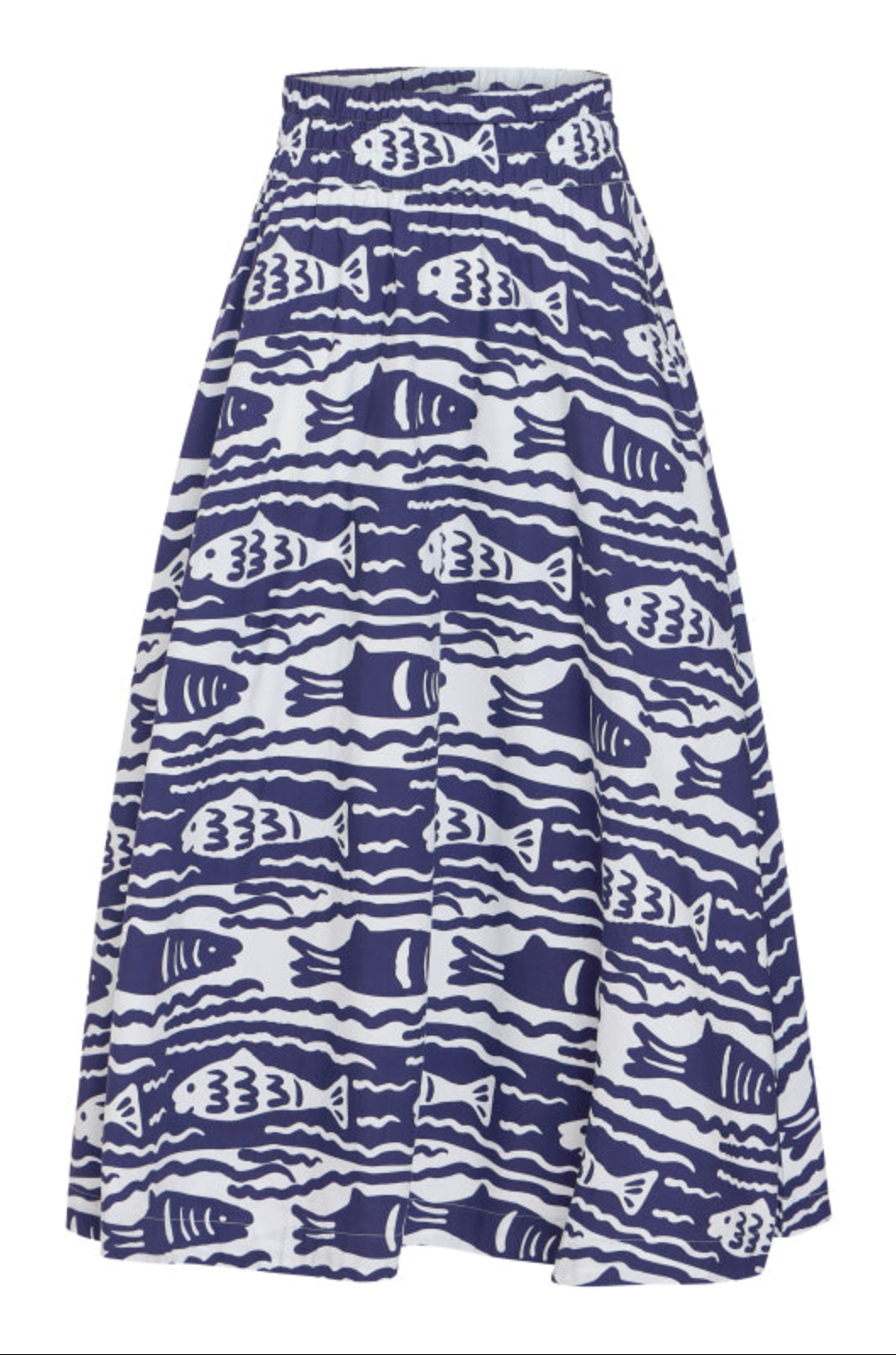 Pavilion Skirt - Fish Print