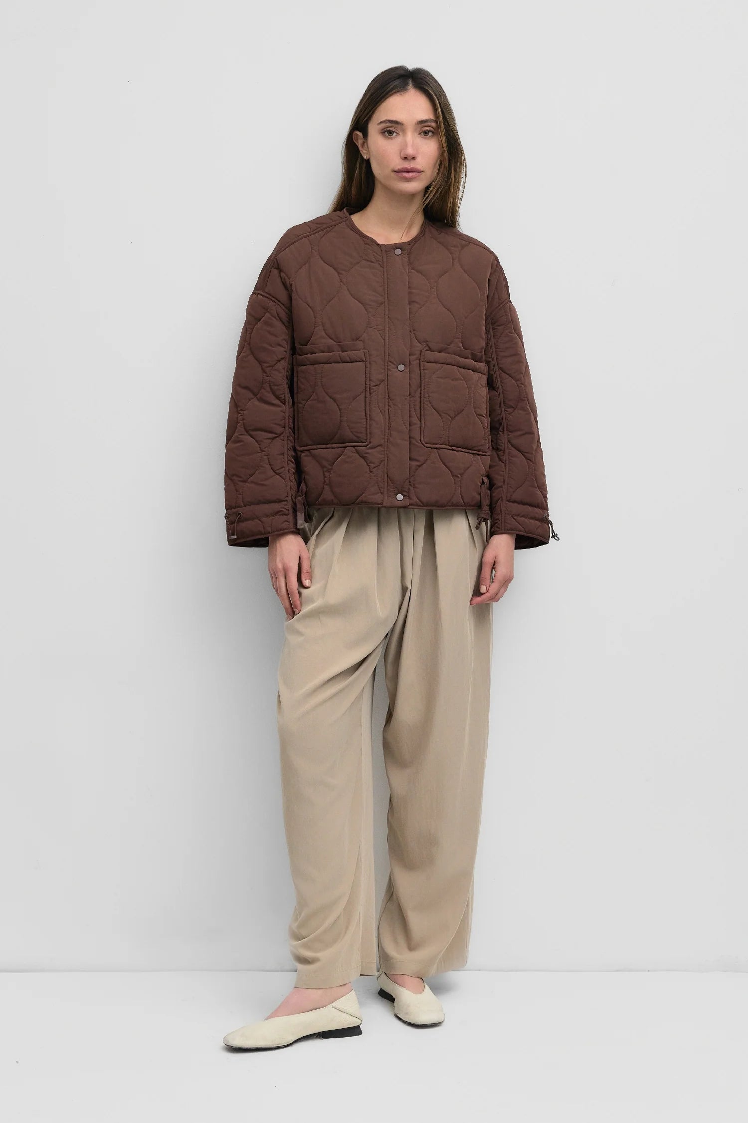 The Kara Jacket - Chestnut