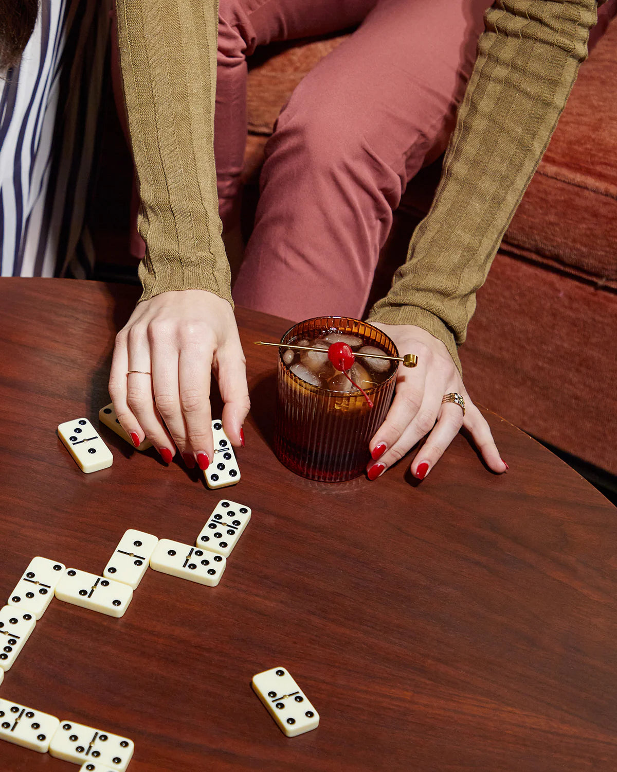 The Scout Lowball Glass- Amber Set of Two