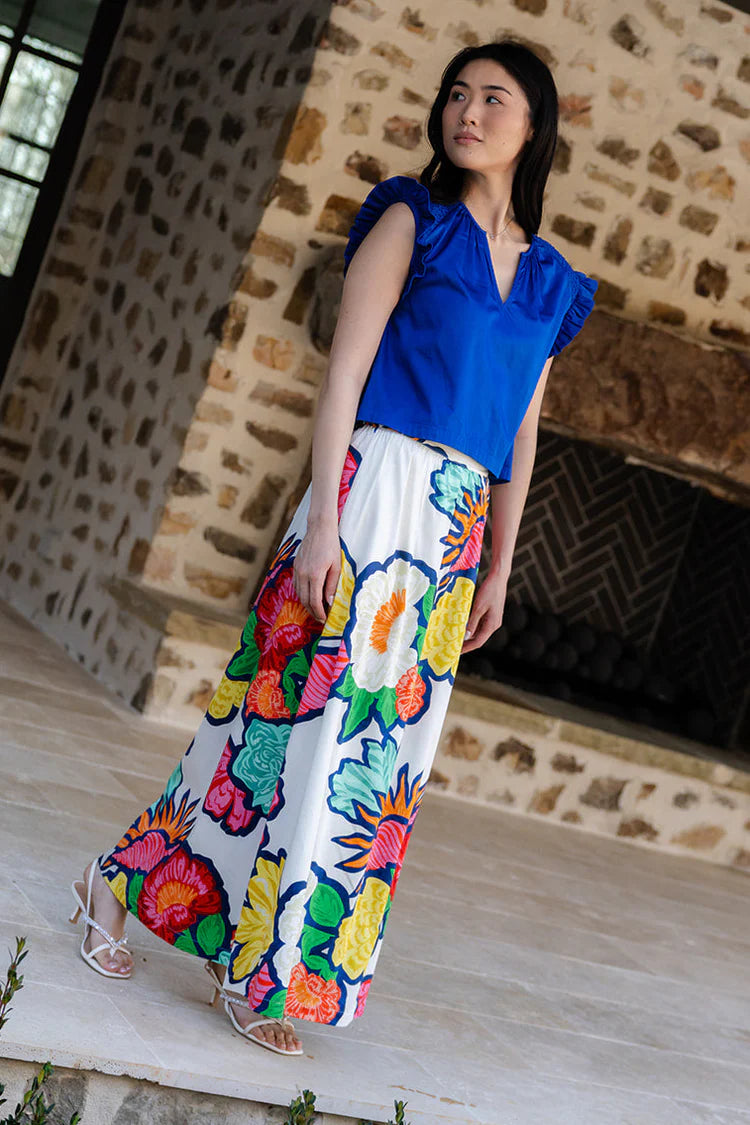 The Daphne Skirt - Cloud Bouquet