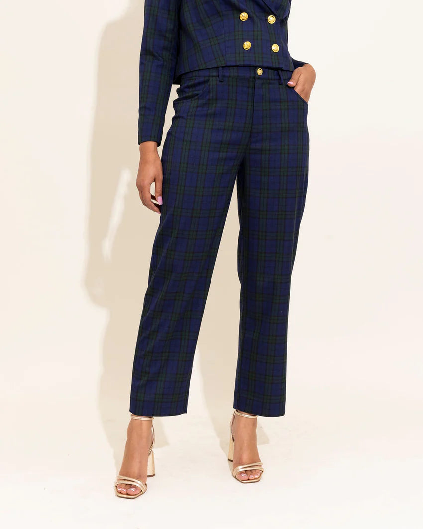 Remy Pant- Tartan Plaid