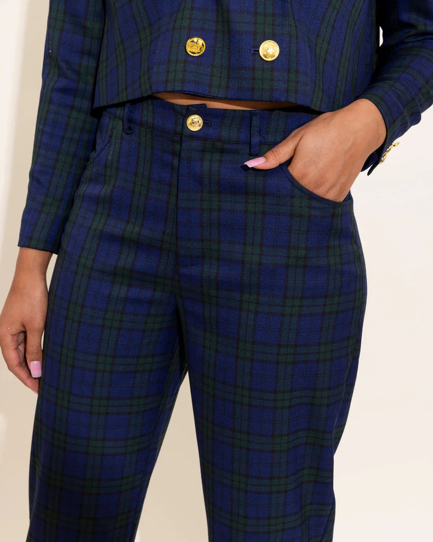 Remy Pant- Tartan Plaid