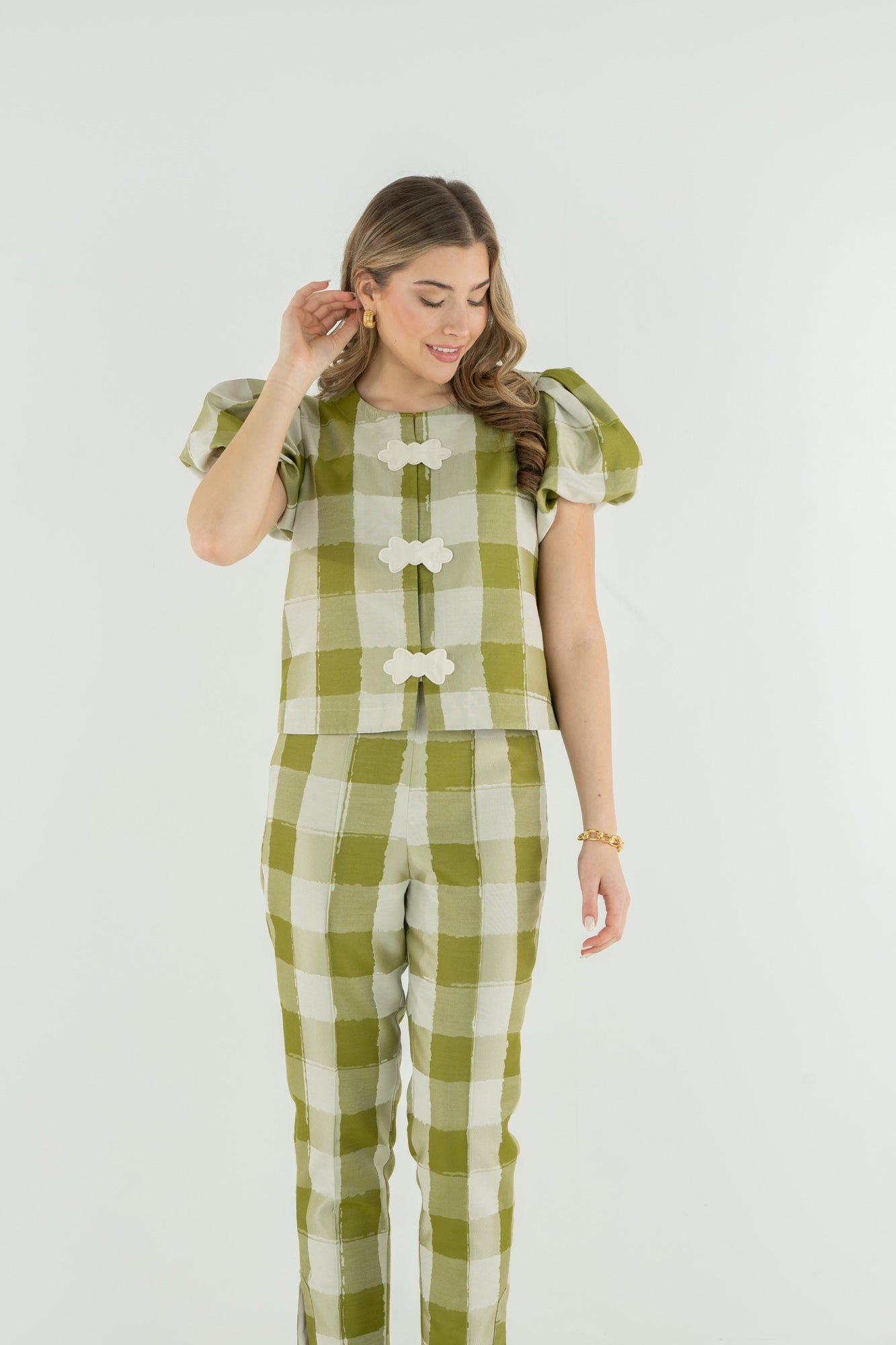 Isabella Top - Gingham