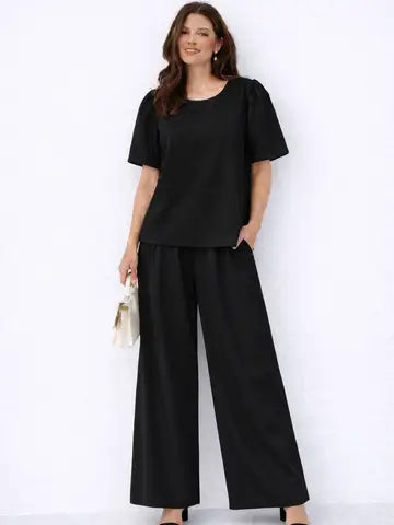 The Sutton Swing Top - Black