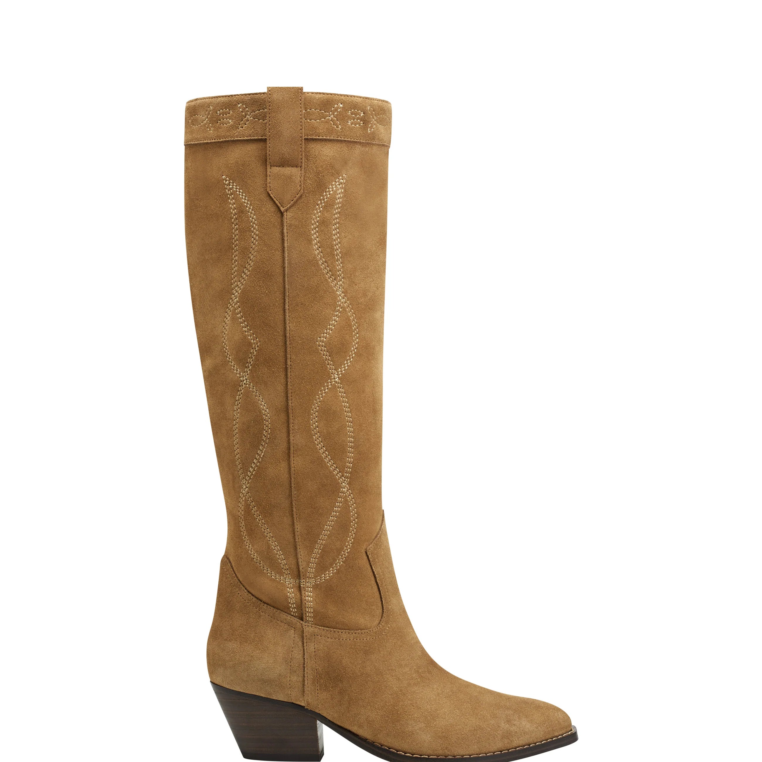 Edania Western Pointy Toe Boot- Natural