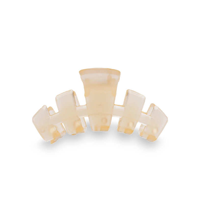 Classic Almond Beige Tiny Hair Clip