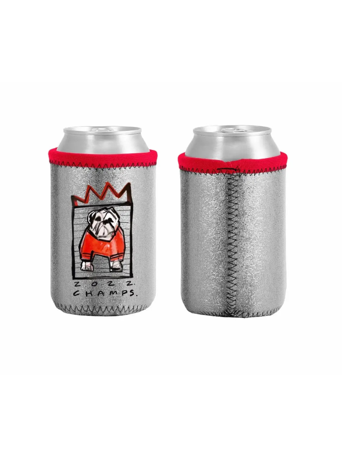 Crown Bulldog Koozie (For 12 oz. Cans and Winners)