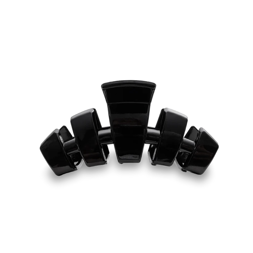 Classic Jet Black Small Claw Hair Clip