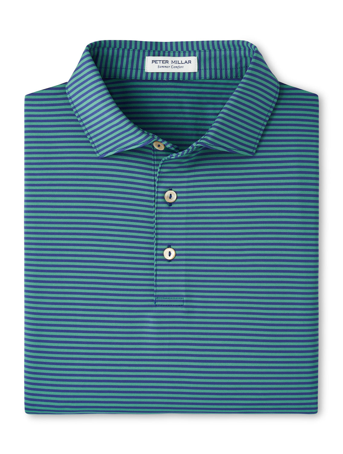 Hales Performance Jersey Polo by Peter Millar - Sports Navy