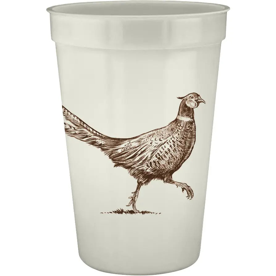 Pheasant Pearlized Cup- 16 oz