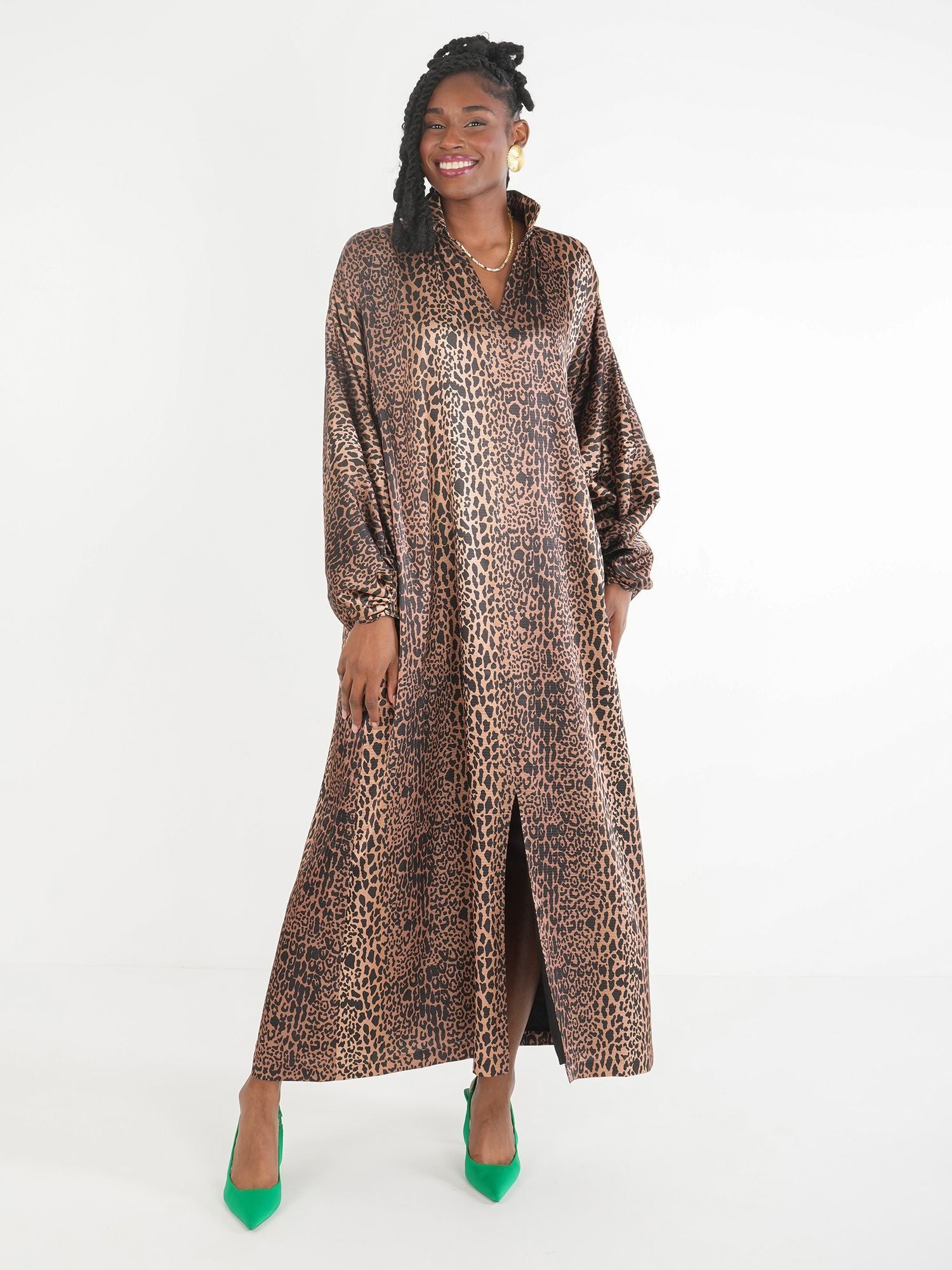 Fiona Dress- Lady Leopard