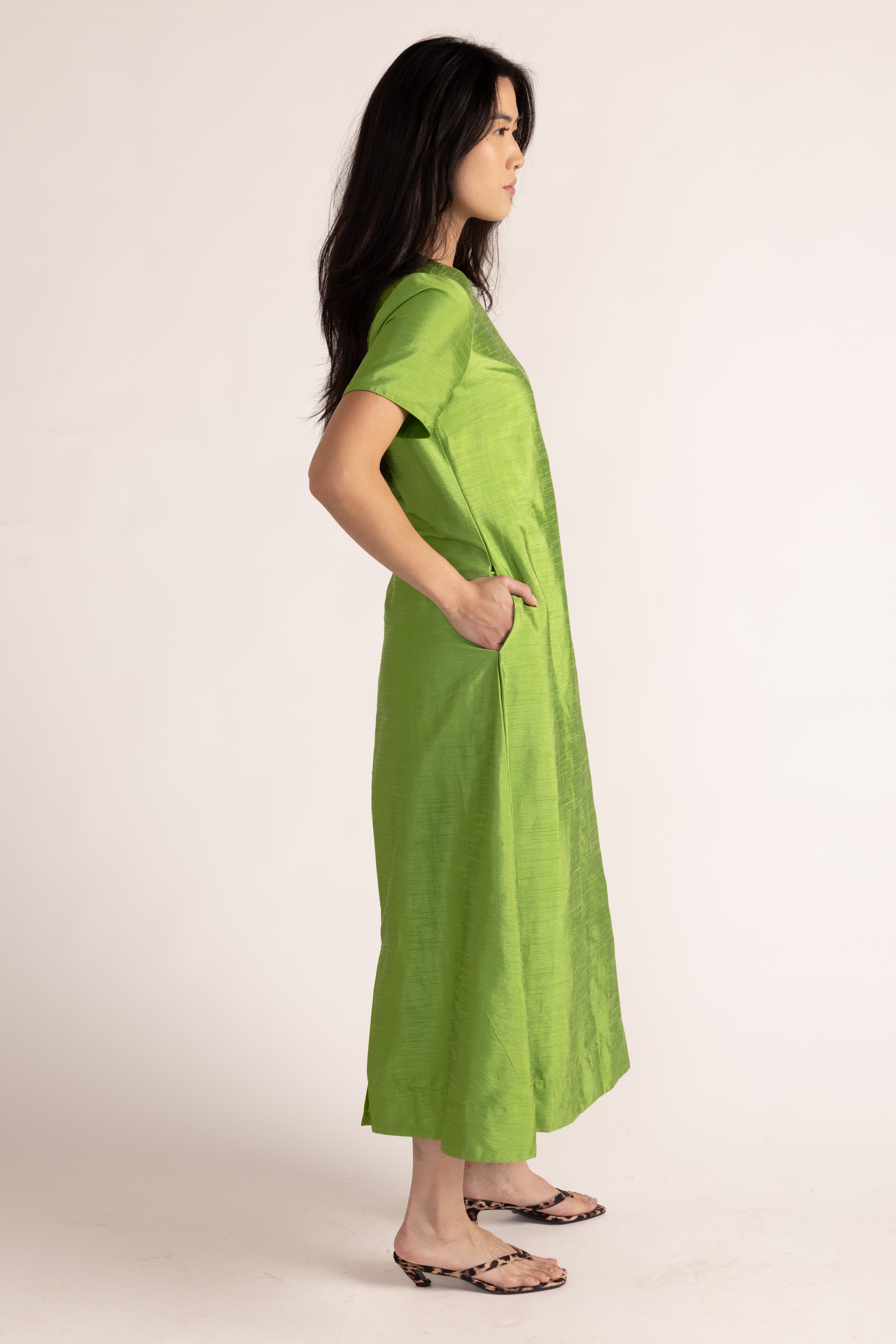 Georgia Dress - Green