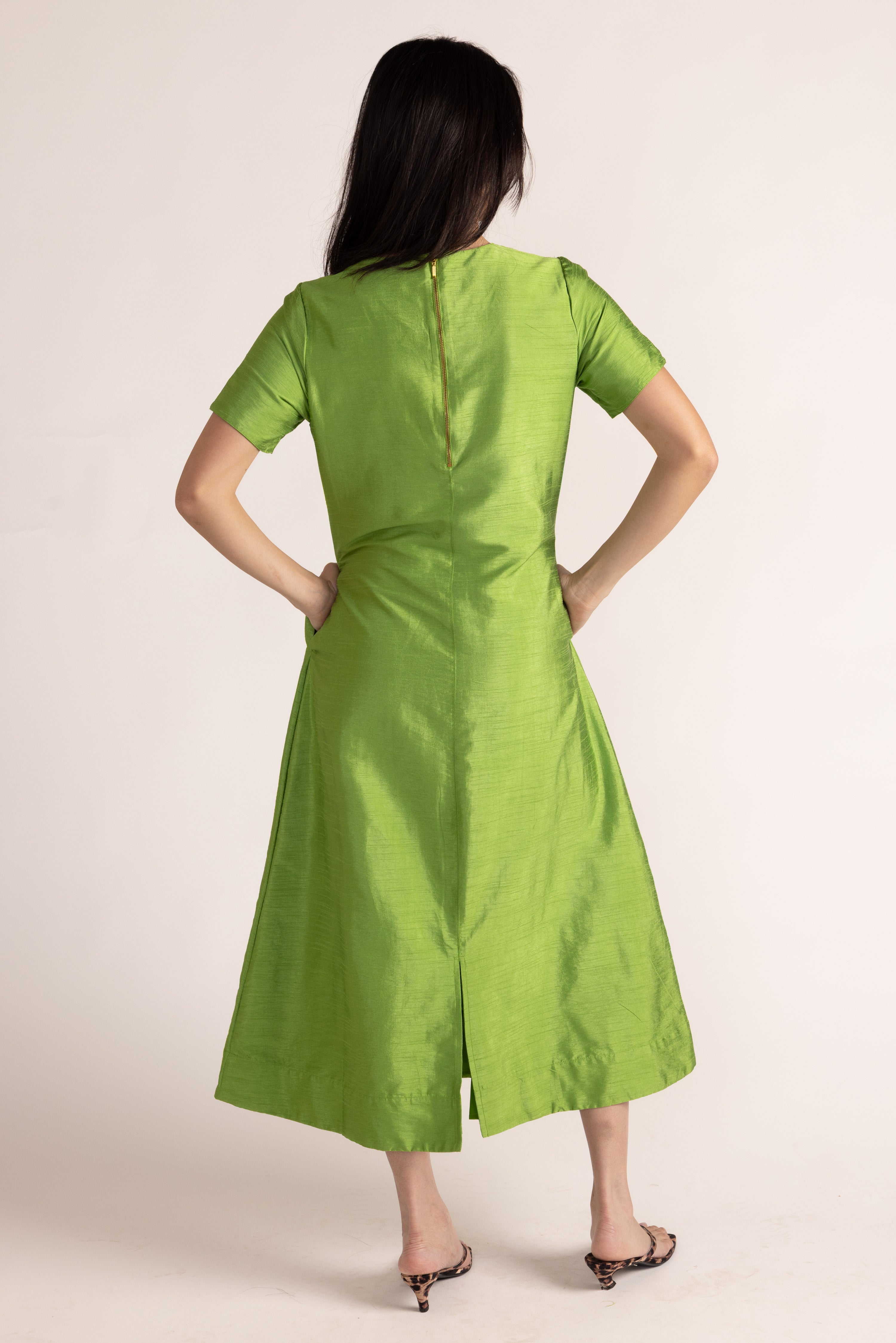 Georgia Dress - Green