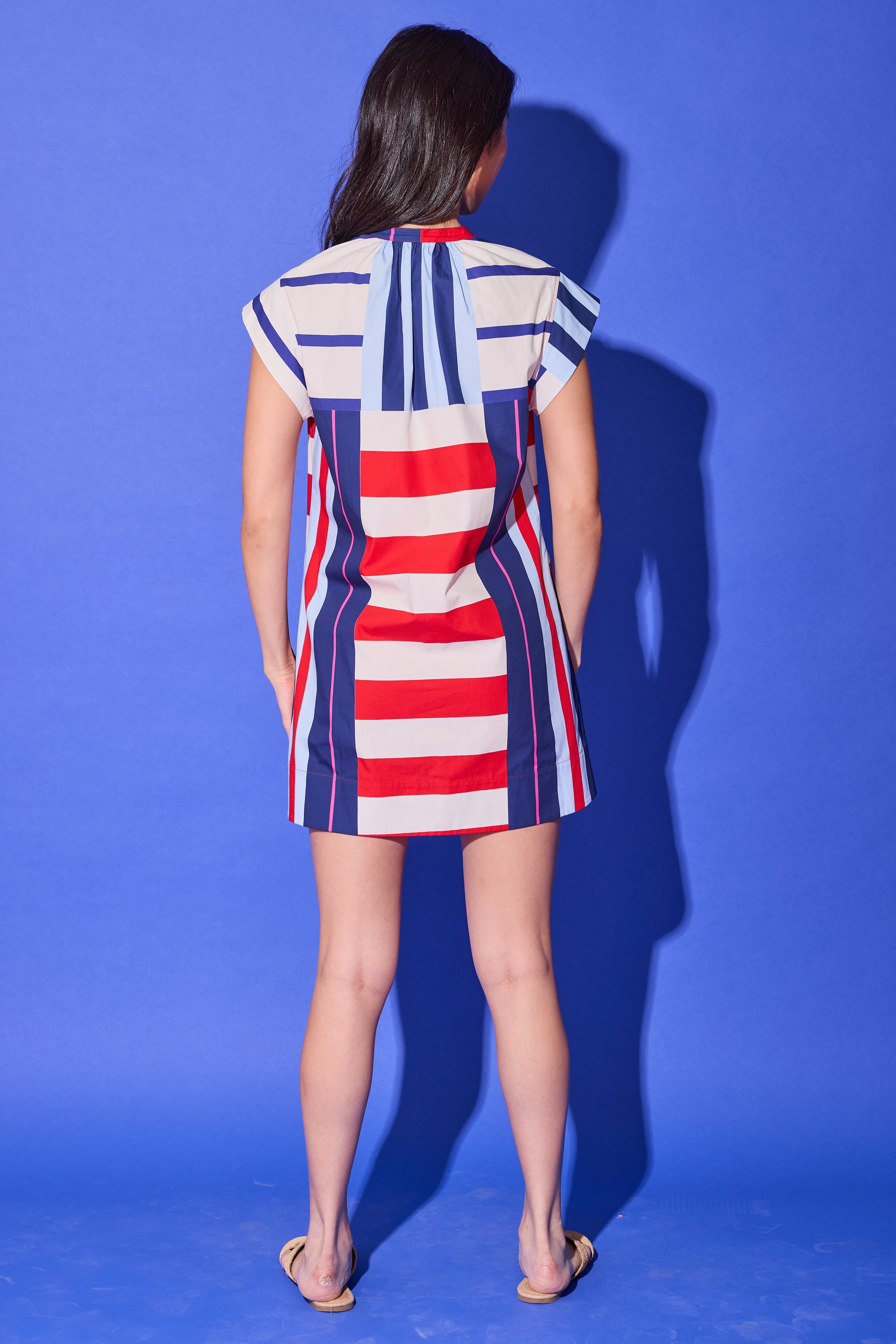 Tucker Dress - Maritime Stripe