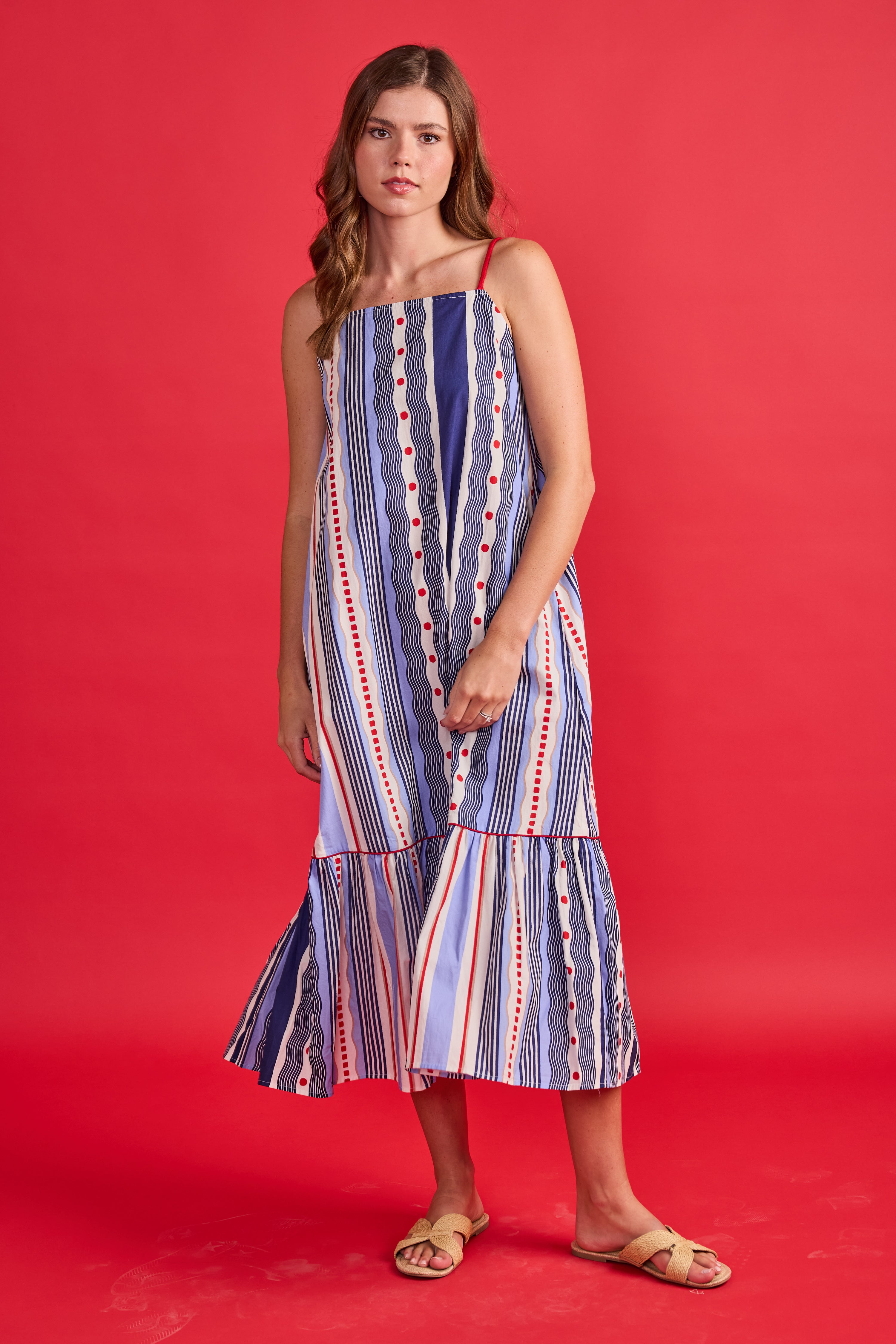 Vera Dress - Liberty Stripe