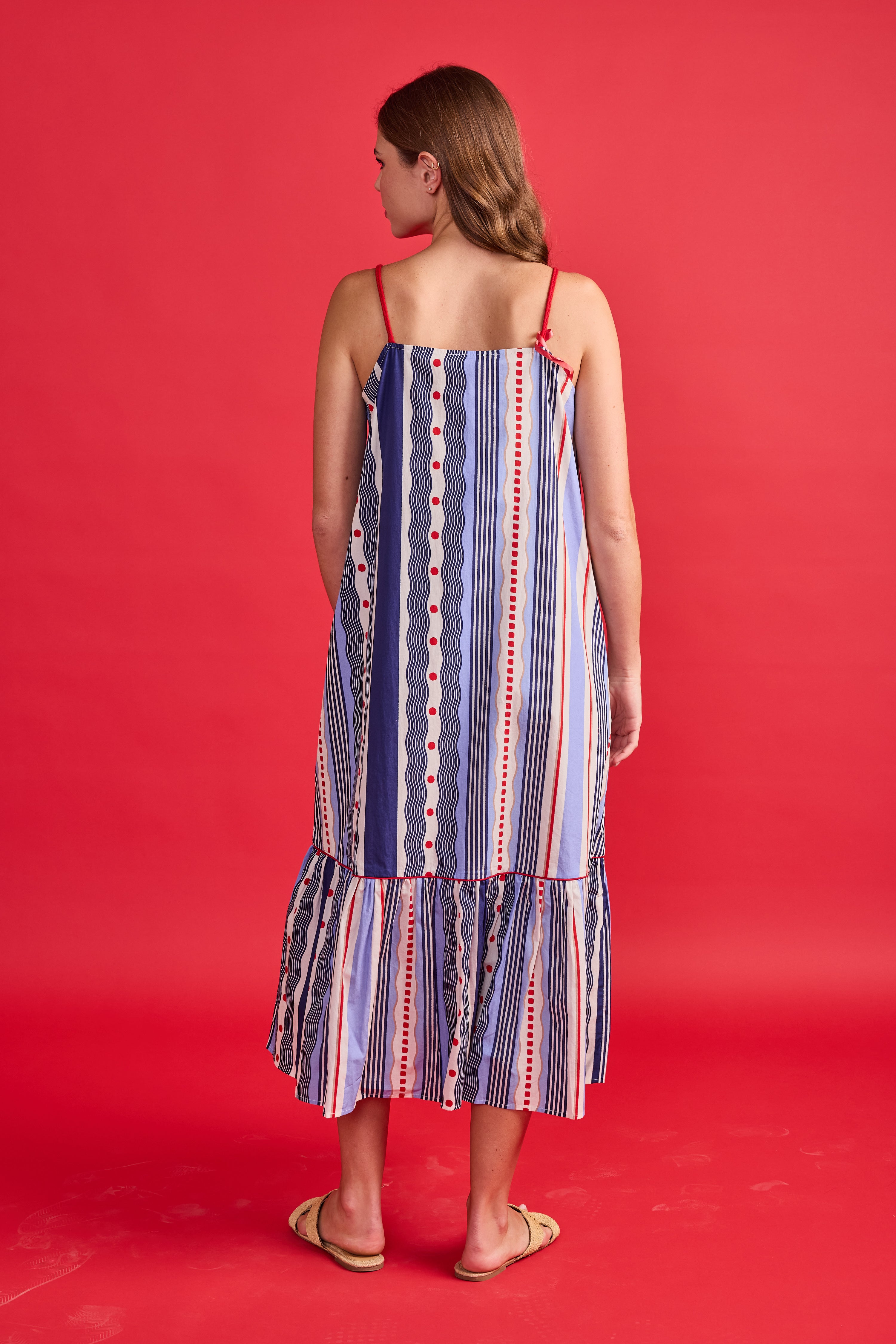 Vera Dress - Liberty Stripe