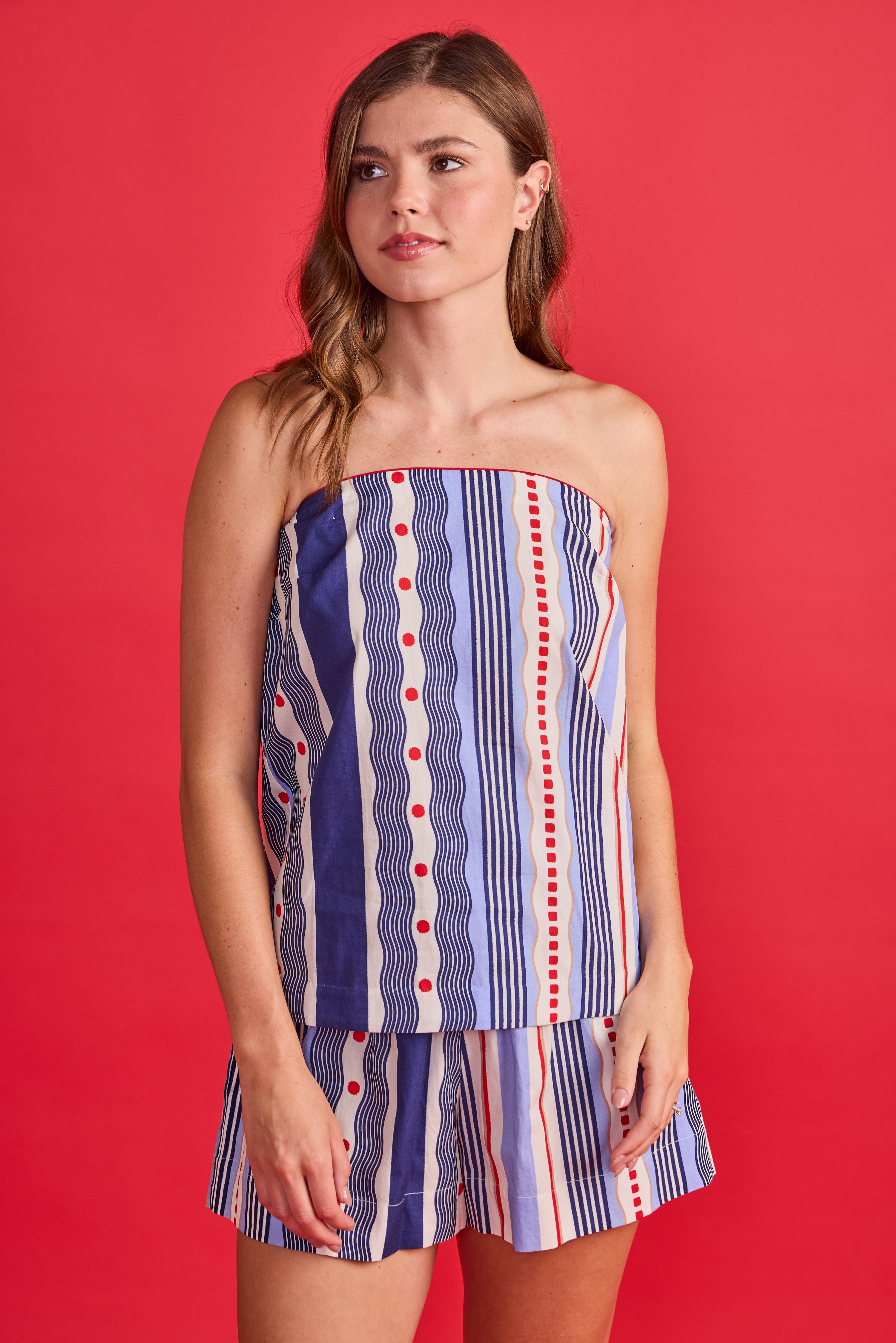 Sylvie Short - Liberty Stripe