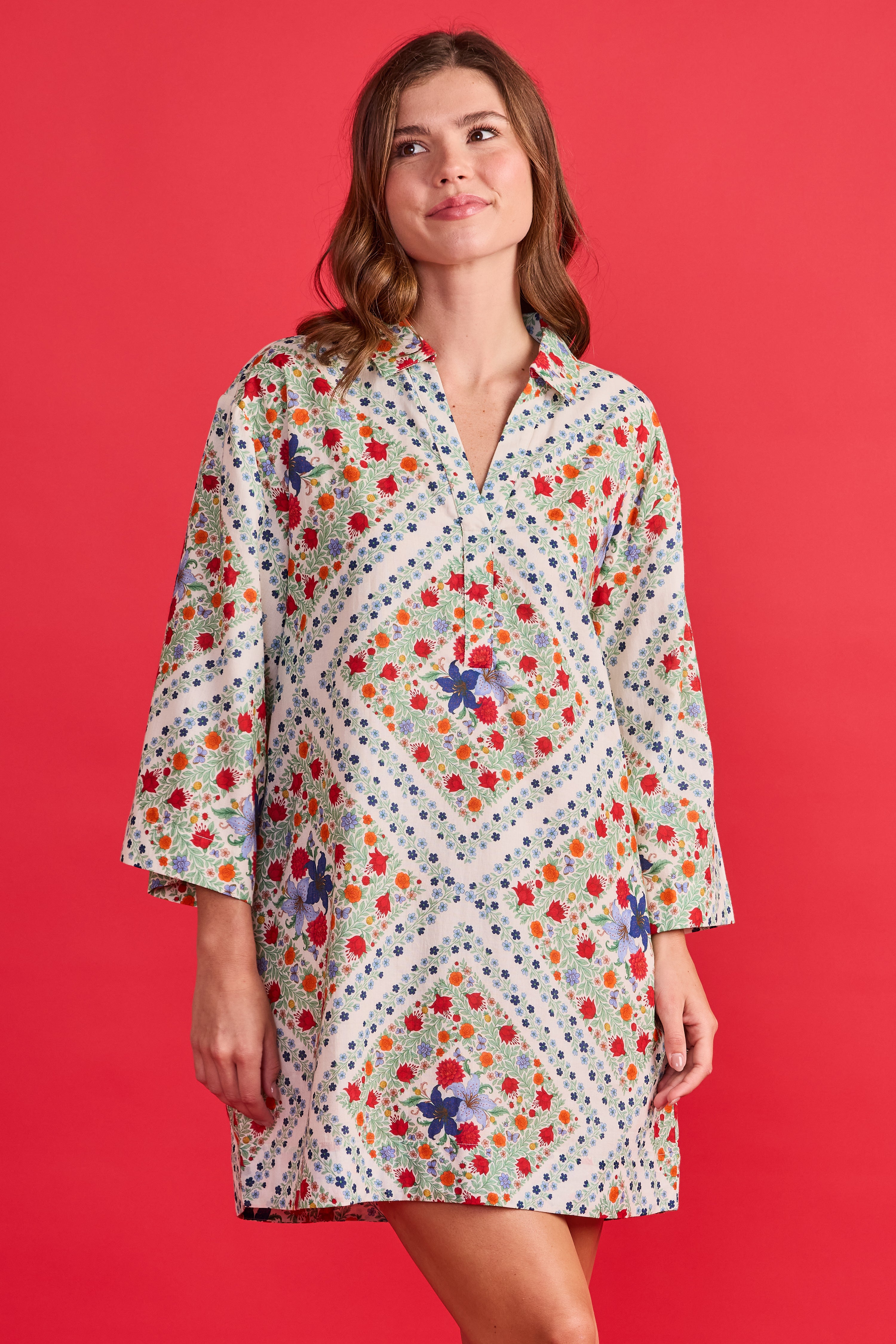 Collette Dress - American Bouquet