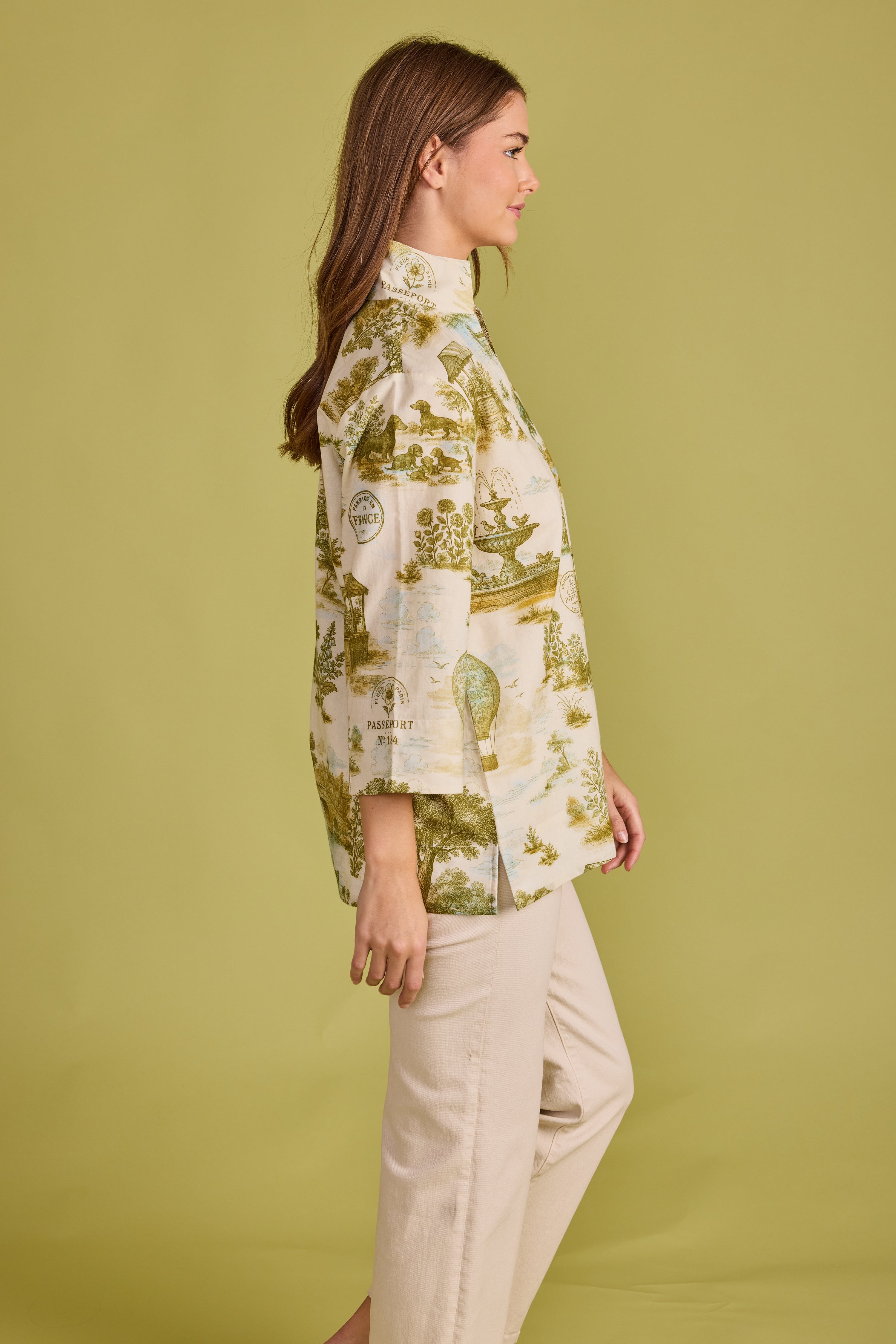 Kimmy Top - Balloon Toile