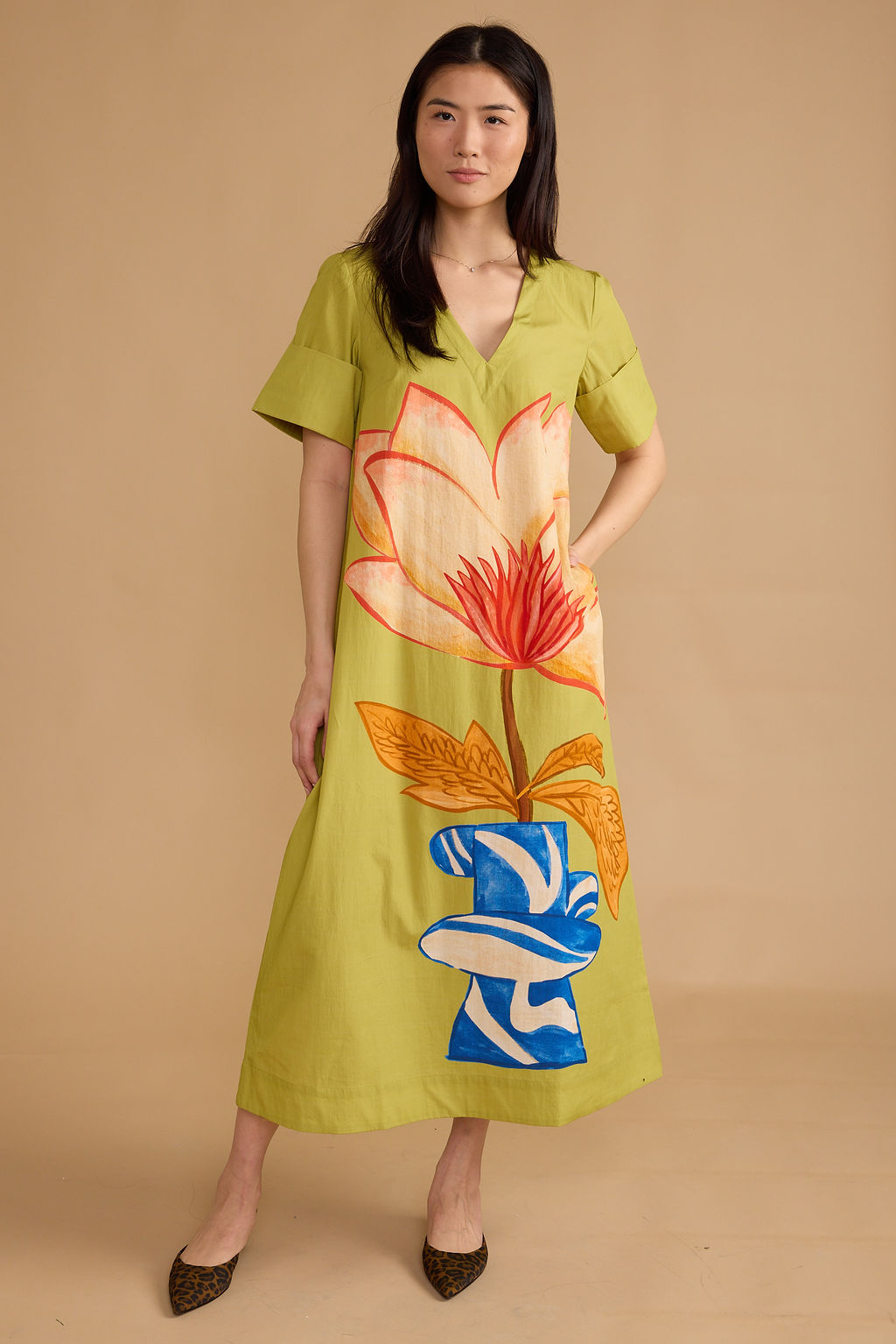 Colin Dress - Lotus