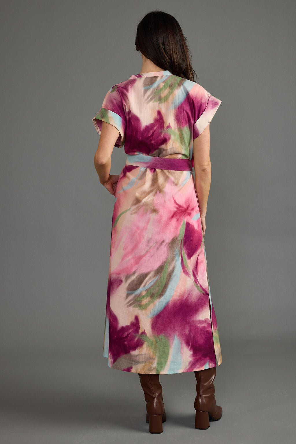 Evelyn Dress - Rosewater
