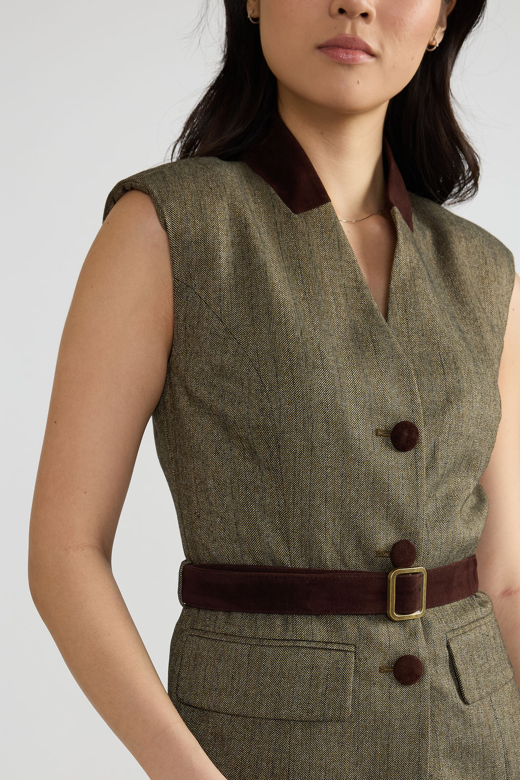 Duke Vest - Hearth Tweed