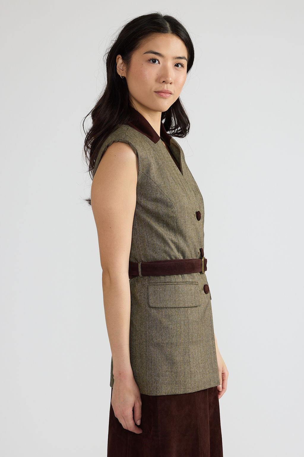 Duke Vest - Hearth Tweed