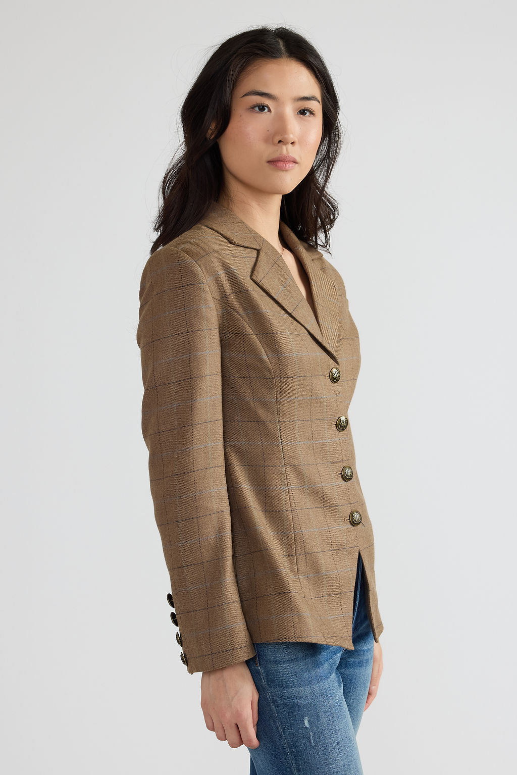 Arthur Blazer - Fawn Plaid