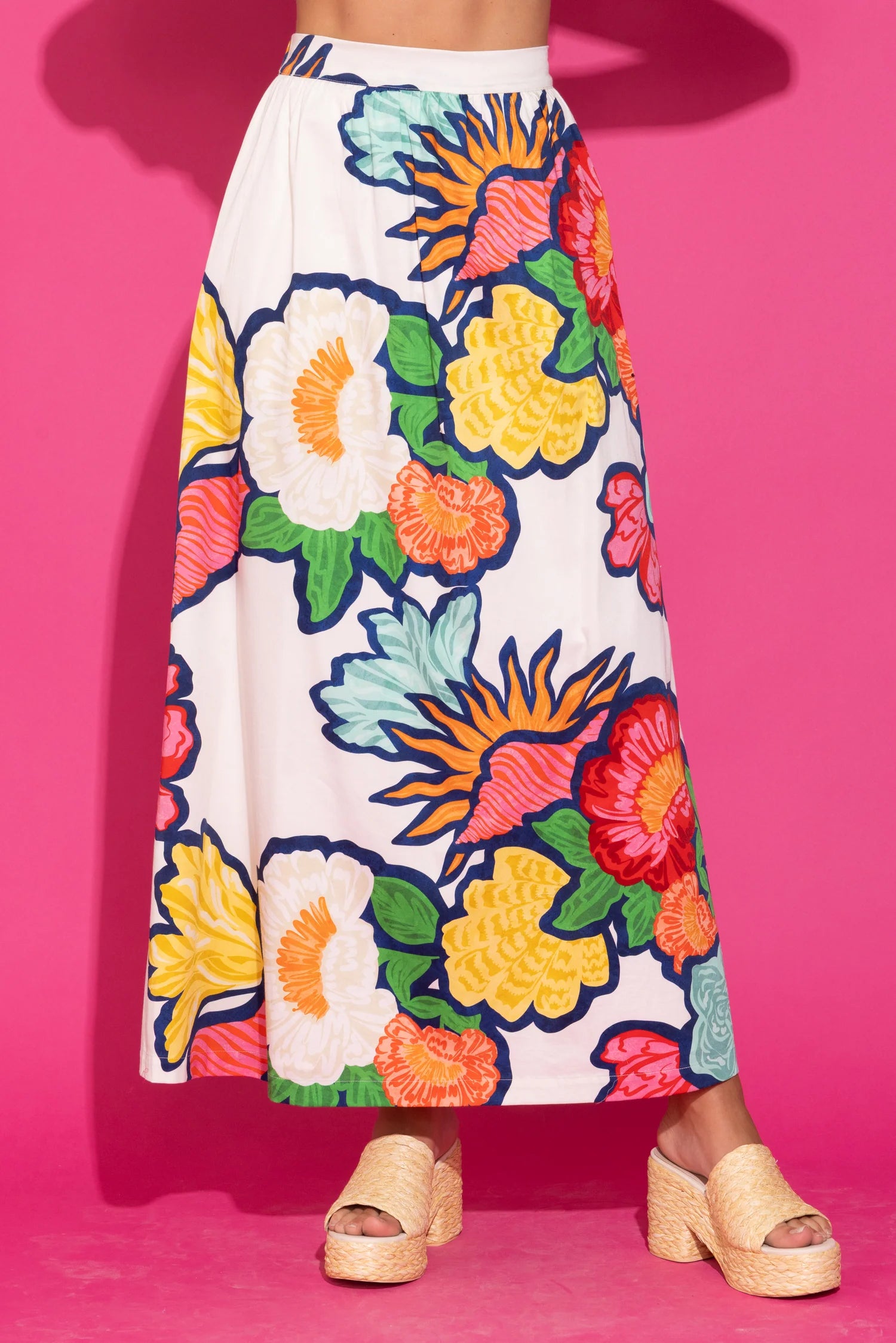 The Daphne Skirt - Cloud Bouquet